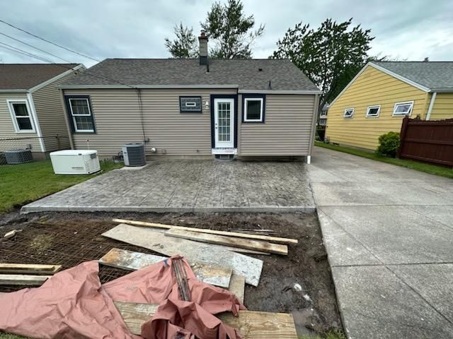 Stamped Concrete by Ivy Lea Construction