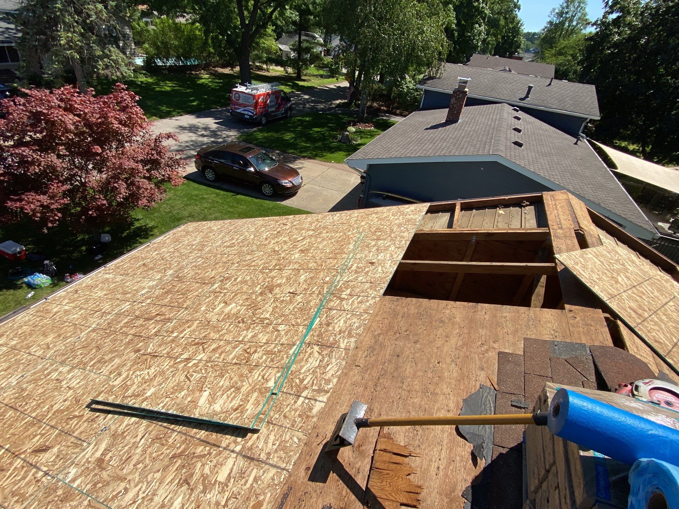 Roof Replacement using CertainTeed Landmark by 180 Contractors