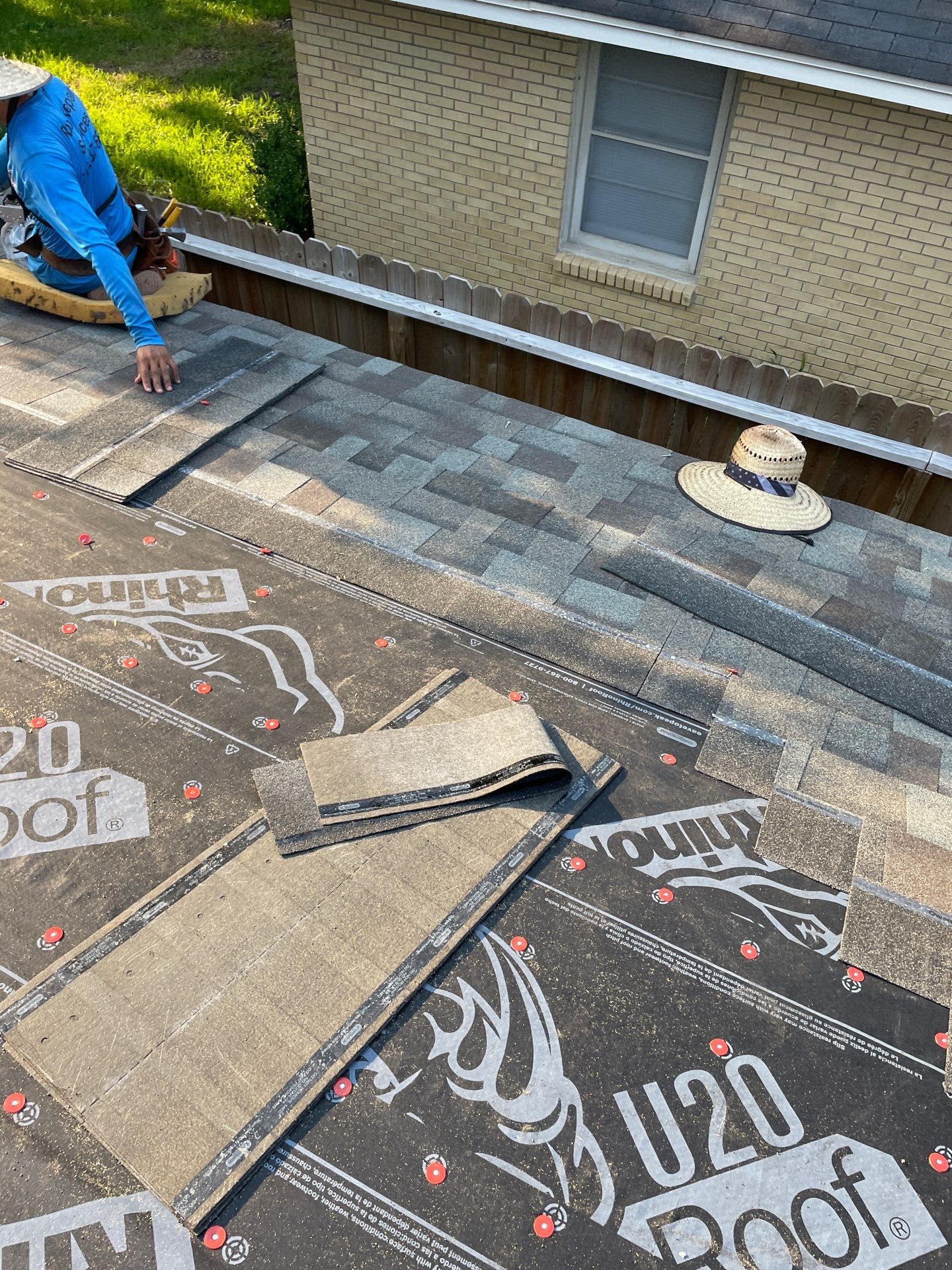 Residential Roofing Repair using Owen's Corning Duration (Lifetime) Shingles by Roof Repair Services LLC