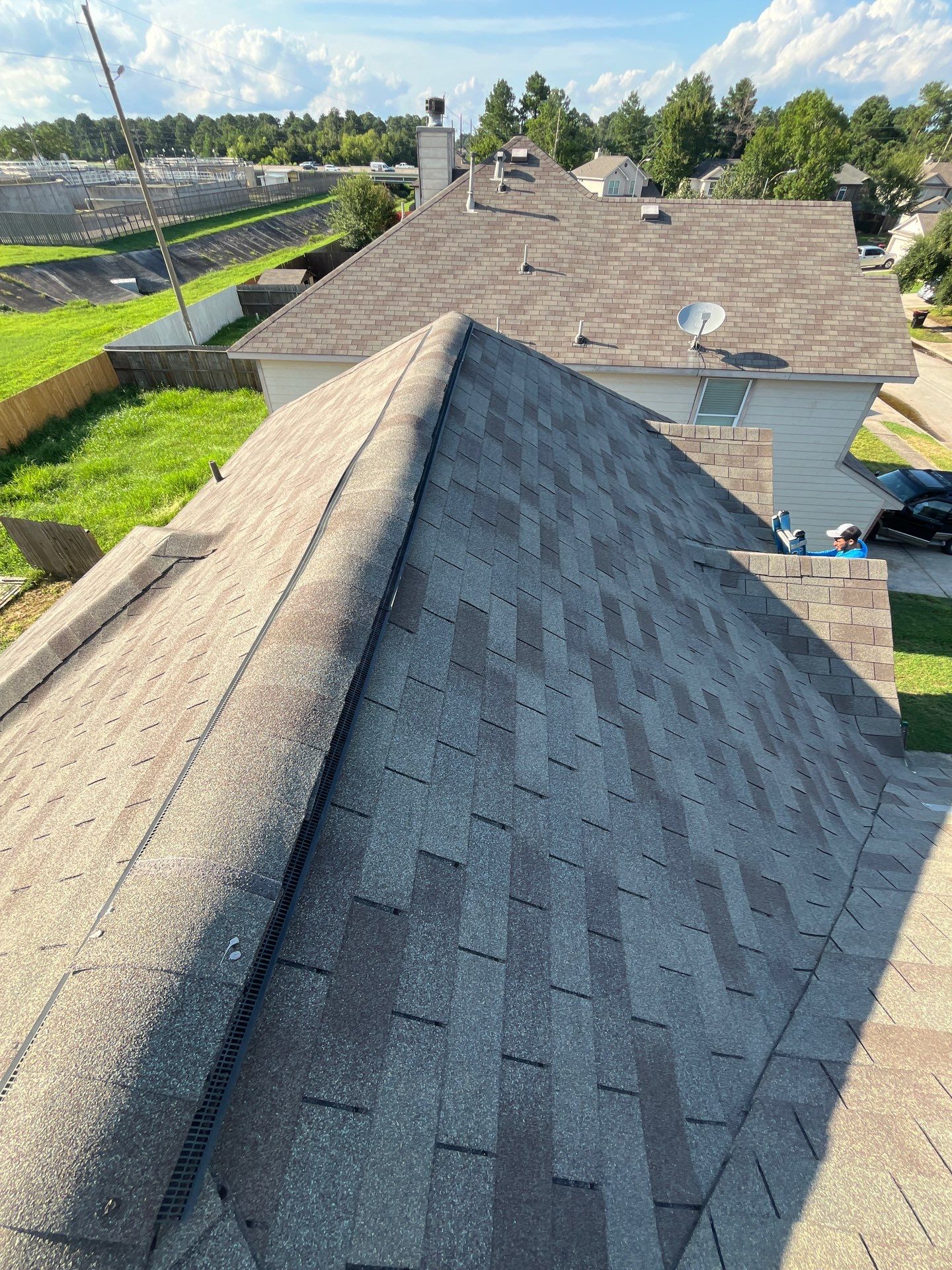 Residential Roofing Repair using Owen's Corning Duration (Lifetime) Shingles by Roof Repair Company