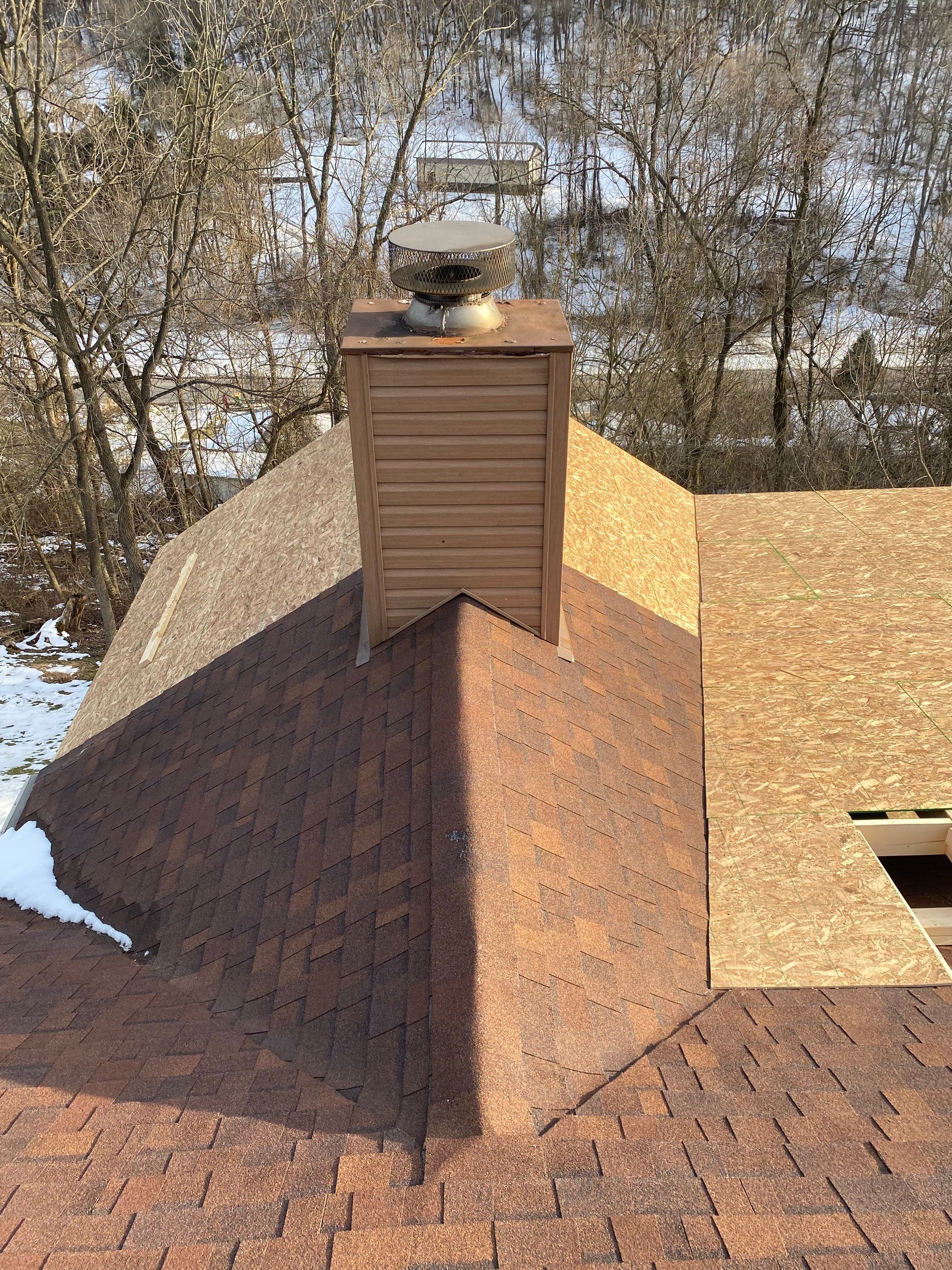 Deck and Roof Build by Cousins Roofing Siding & Decks