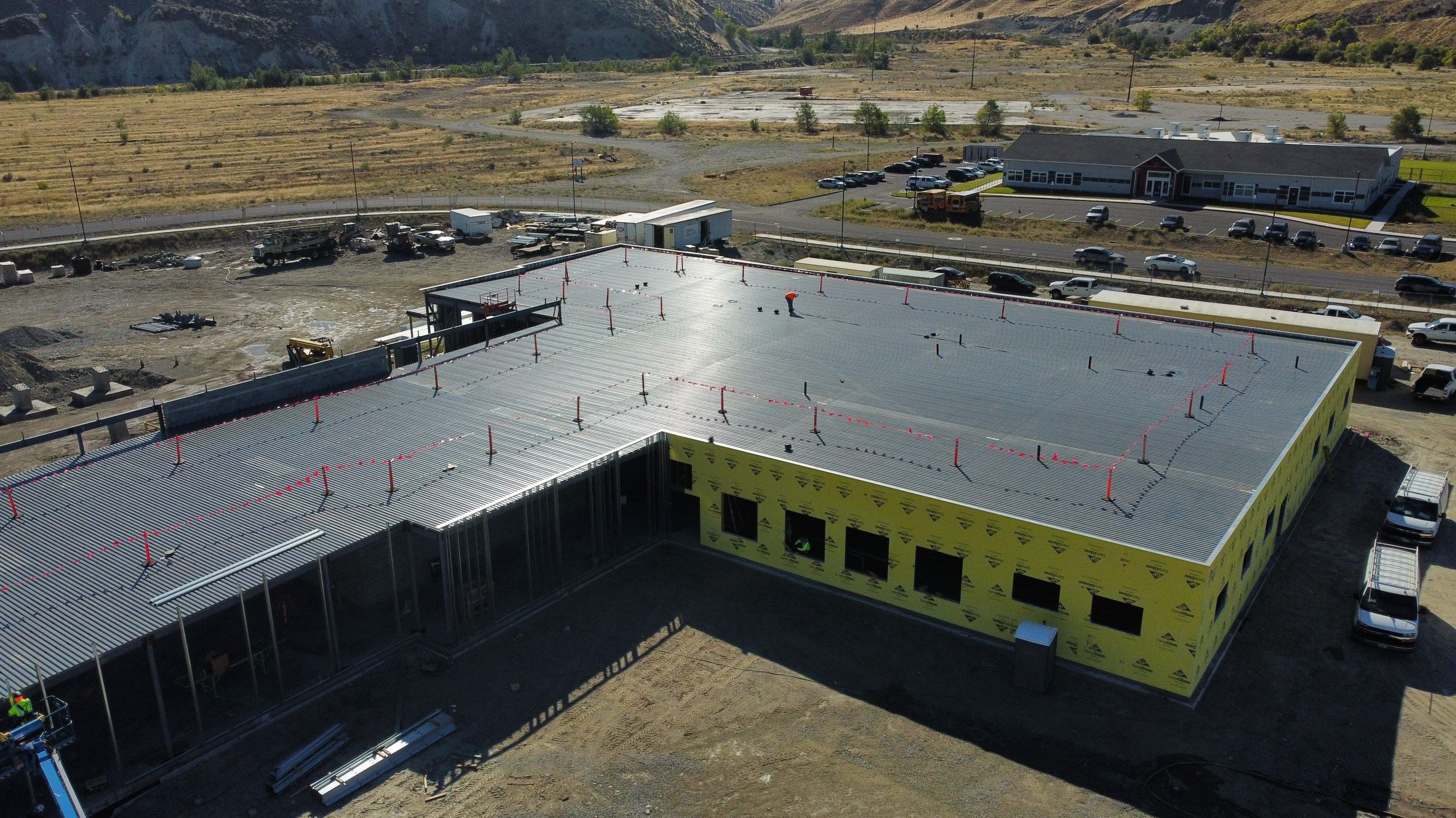 Commercial Roofing Installation using TPO by Vitan Construction LLC 