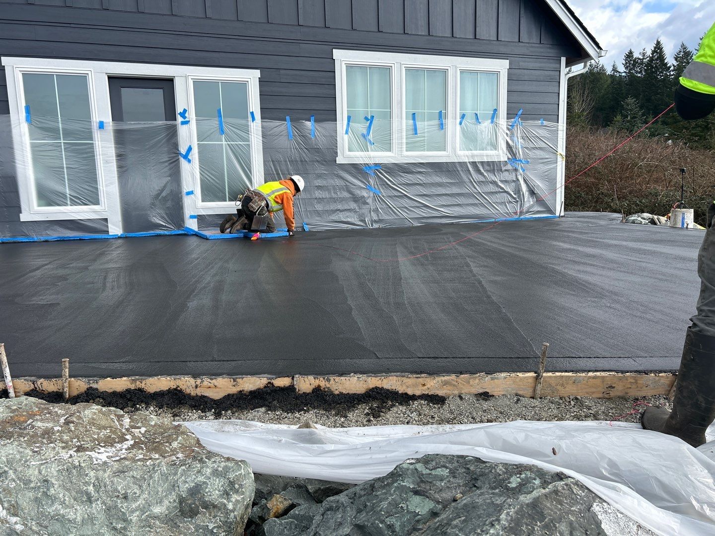 Randy | Driveway Paving & Stamped Patio Finish, Asphalt & Concrete Project by Jireh Asphalt & Concrete Inc 