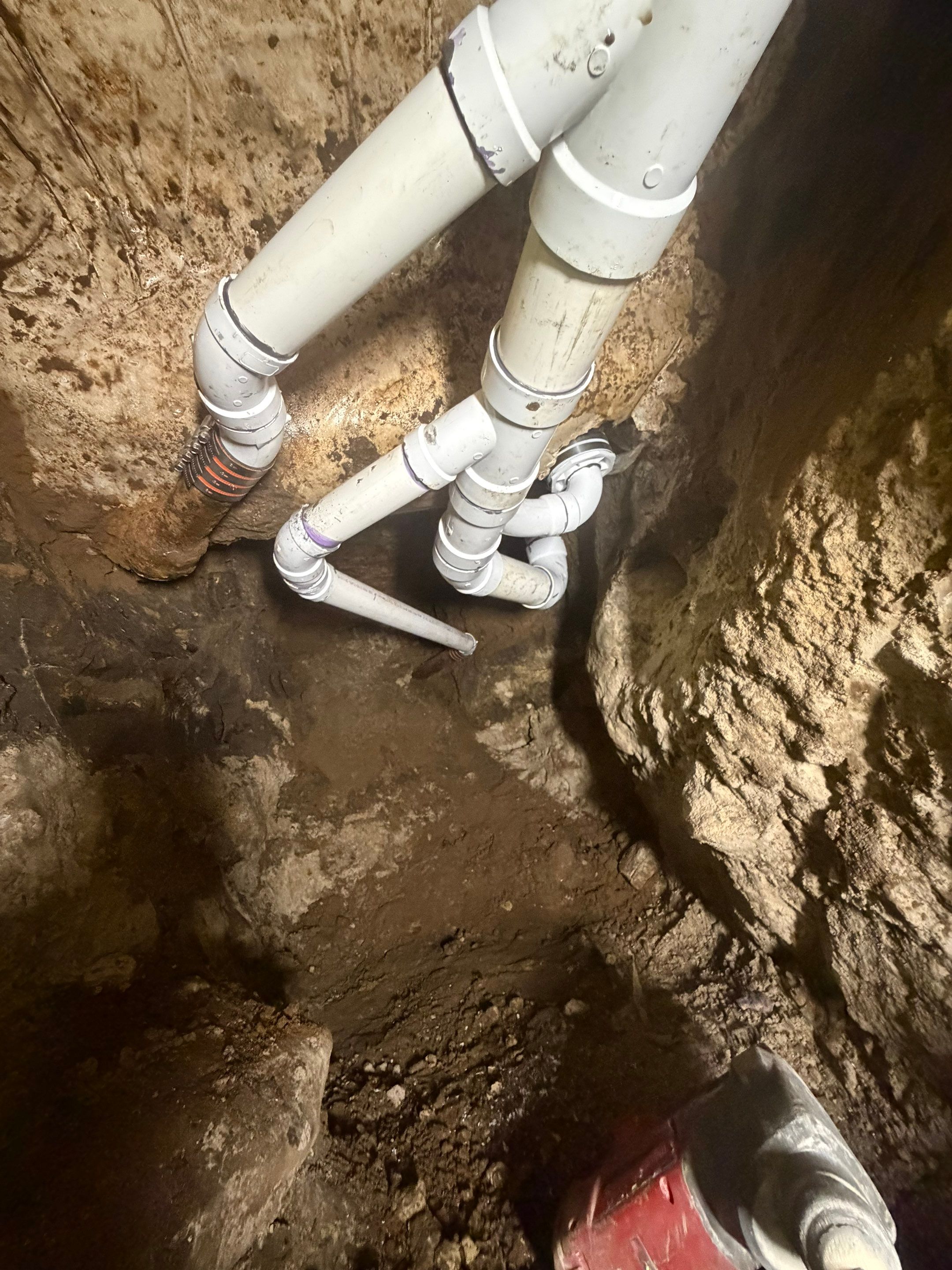 Cast-iron pipe replacement by 4L Contracting LLC