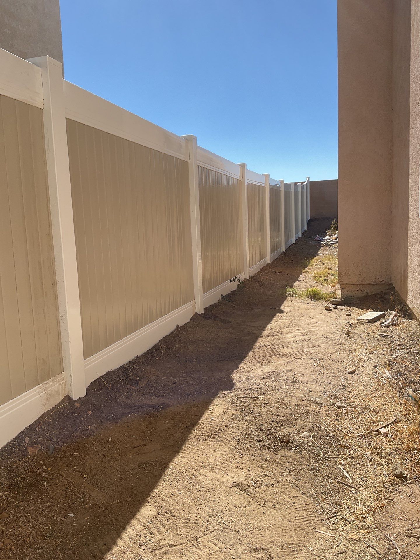 Fence Installation using Vinyl by Fence Guys Inc.