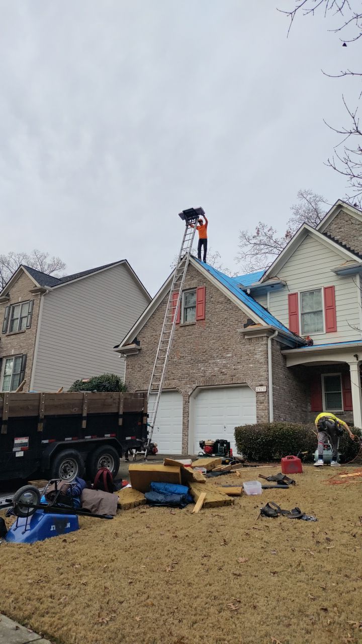 Residential Roofing Installation using Owens Corning by Inspector Roofing and Restoration
