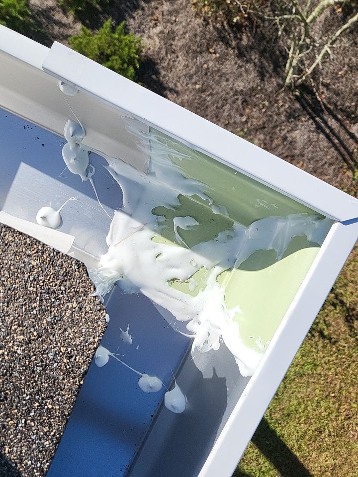 Gutter Installation using White K-Style Gutters by Gutter Professors