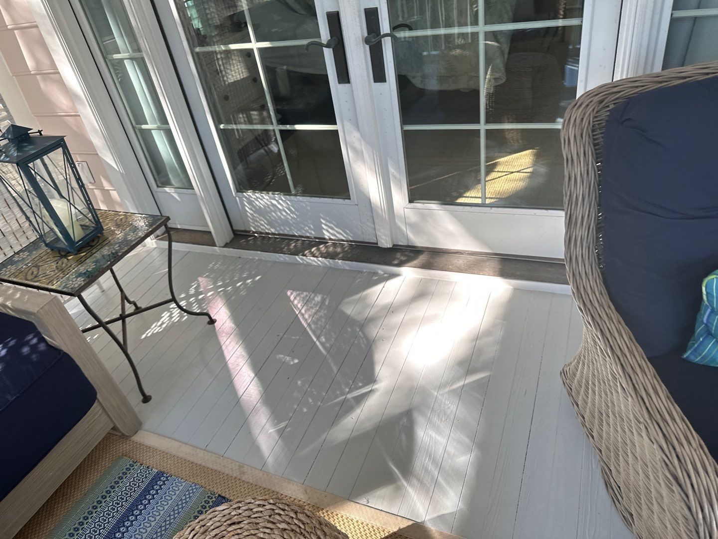 Painted Deck using AcryFin by DuraSeal
