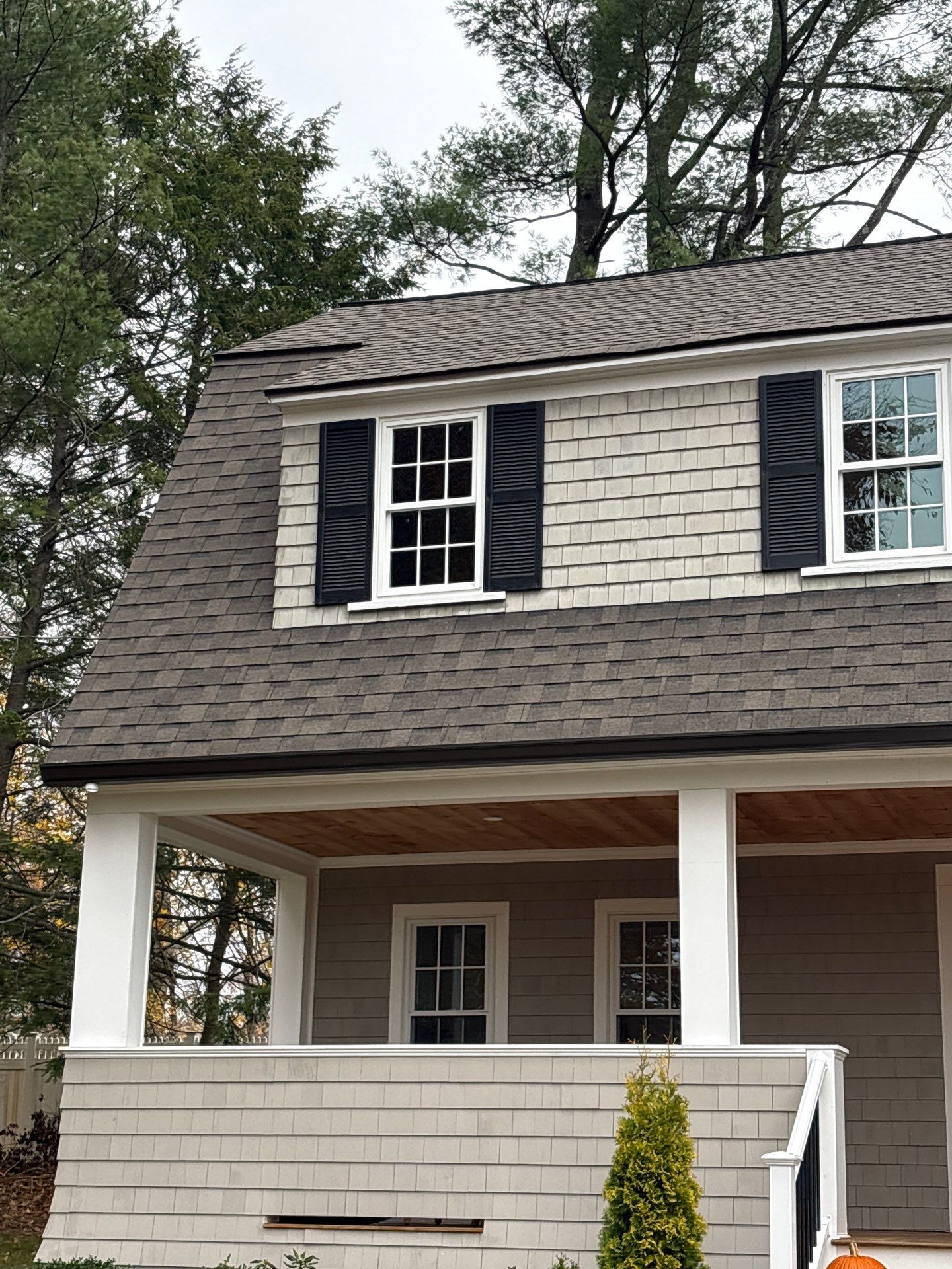 Andover Complete Gutter System with T-Rex Guards & Valley Splashguard by Mighty Dog Roofing of Greater Middlesex County