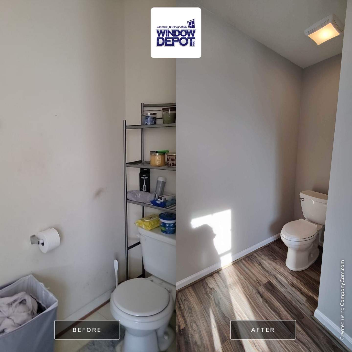 Full bathroom remodel by Window Depot of Annapolis