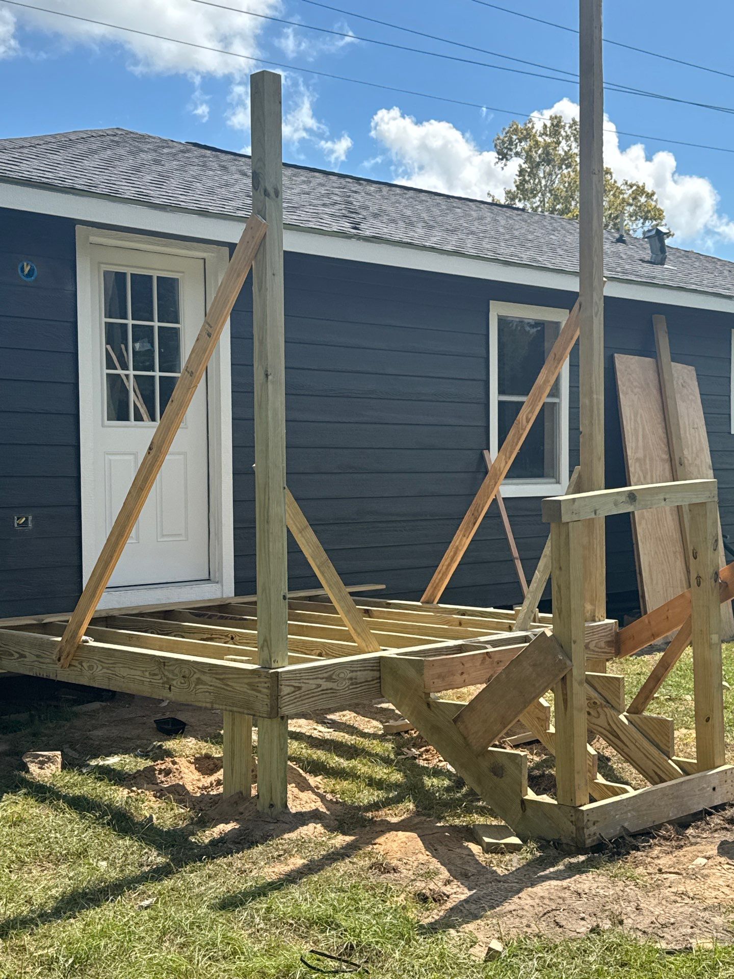 75 Year Old Home Total Restoration - Coldspring TX by Harden Enterprise Services LLC