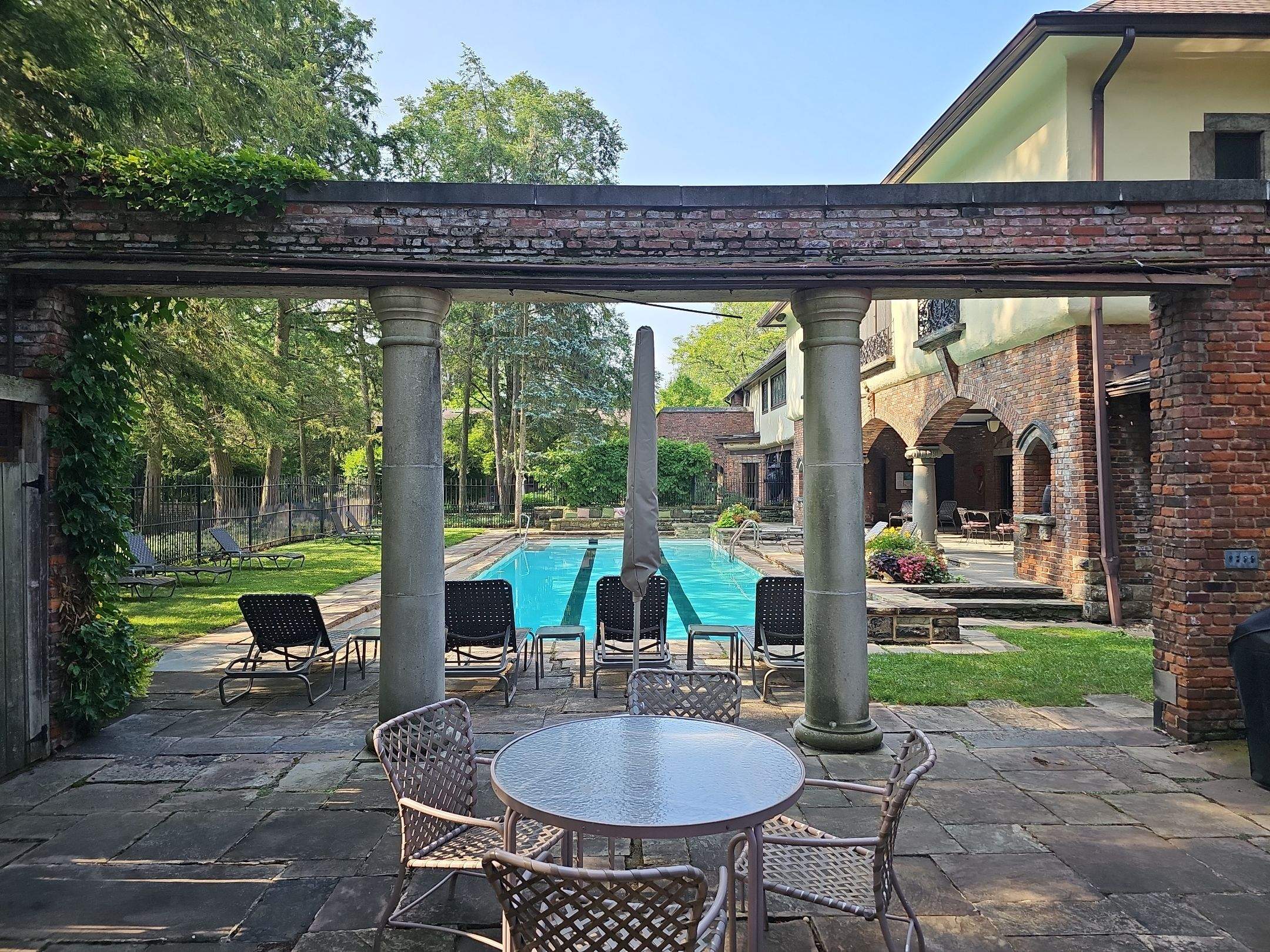 Lincoln Condo Lap Pool Remodel and Stone Patio Restoration by Customer Success Demo Account