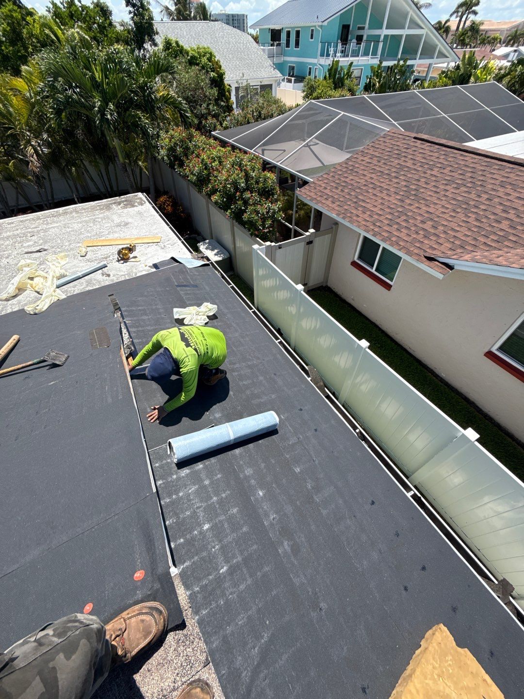 Project in St Pete Beach 33706 by Mitchell Roofing Company LLC 