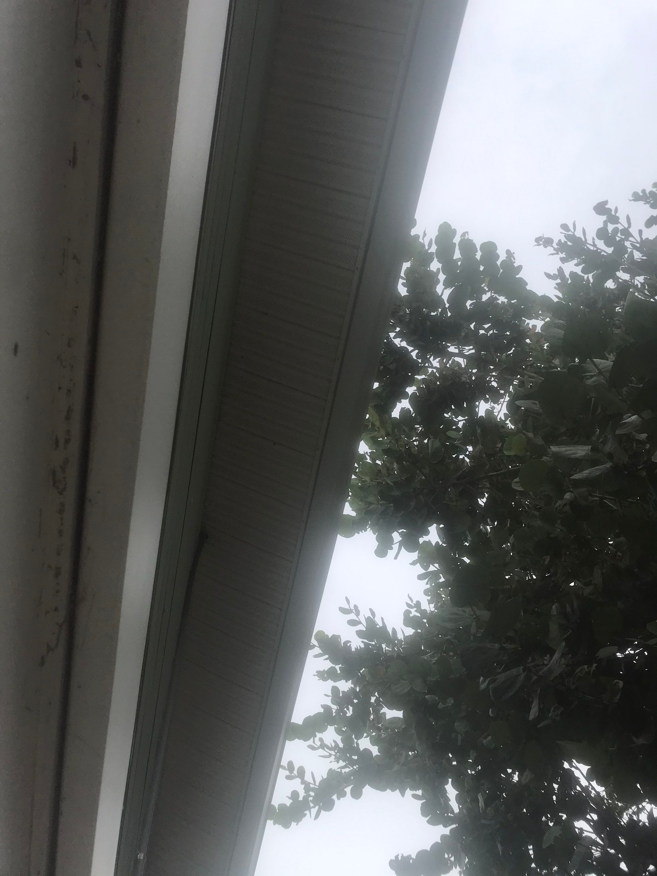 3x4 elbow Downspouts in Sanibel FL by Gutter Professors