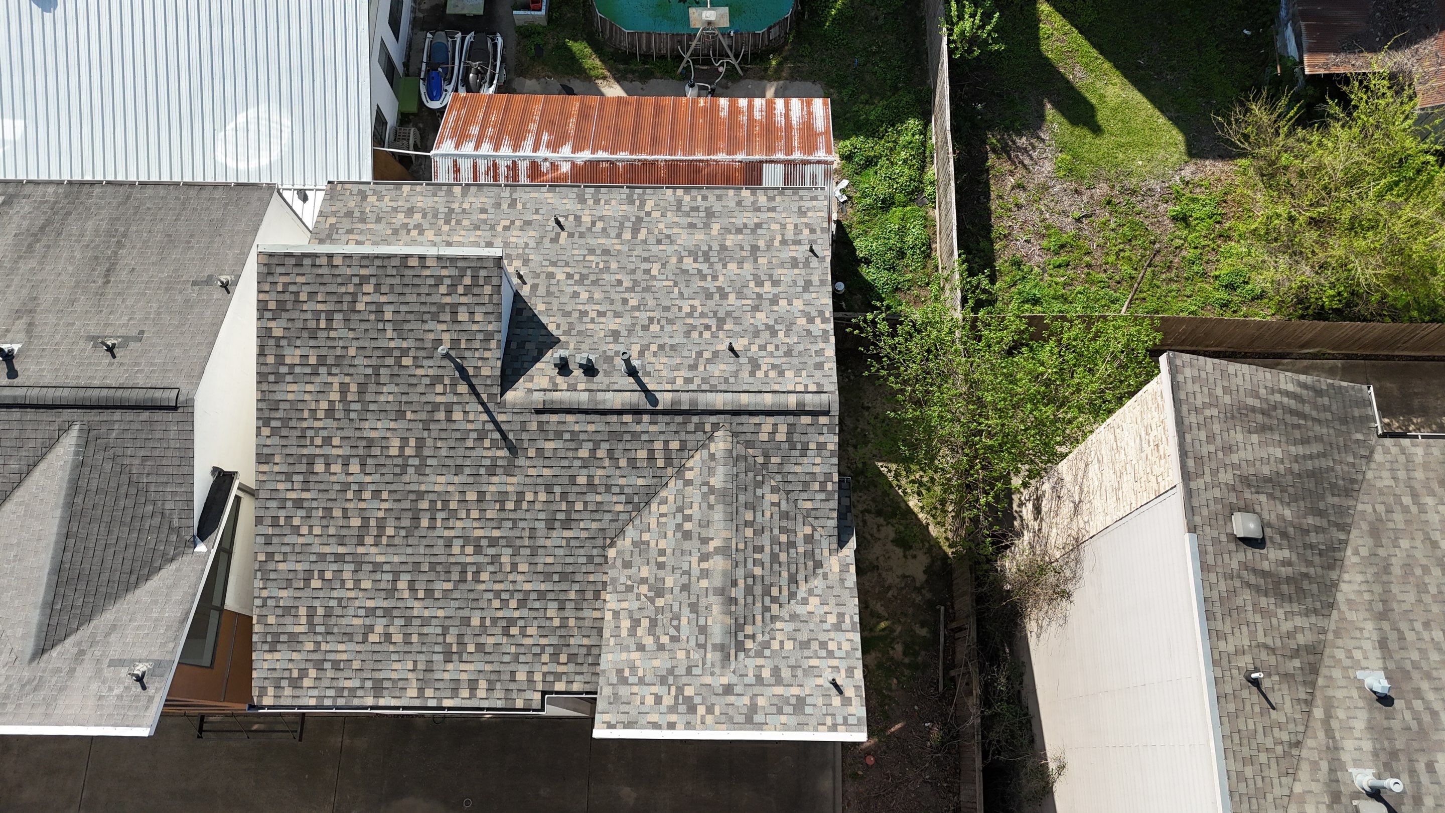 Residential Roofing Installation using IKO Dynasty near Downtown! by Core Four Roofing