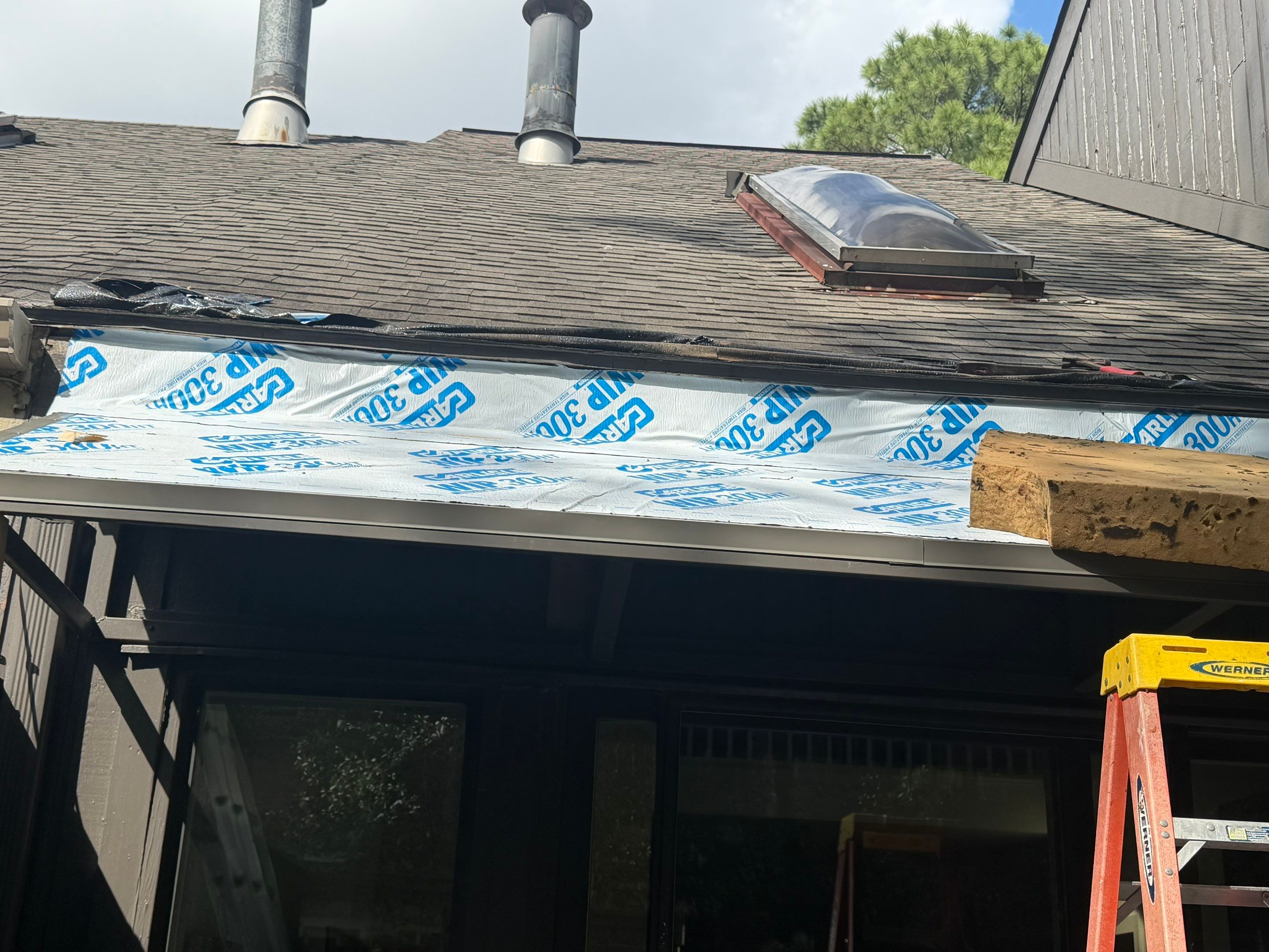 Project in Houston, TX by Associates Roofing Unlimited