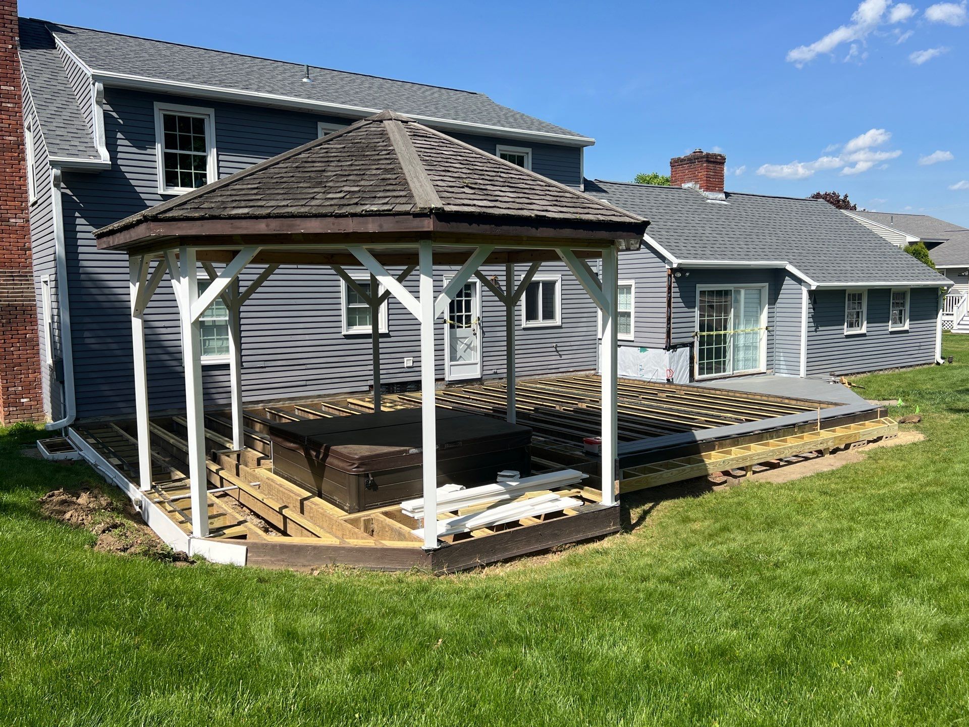 Deck Repair using Trex Select Decking by Chagnon Building & Remodeling LLC