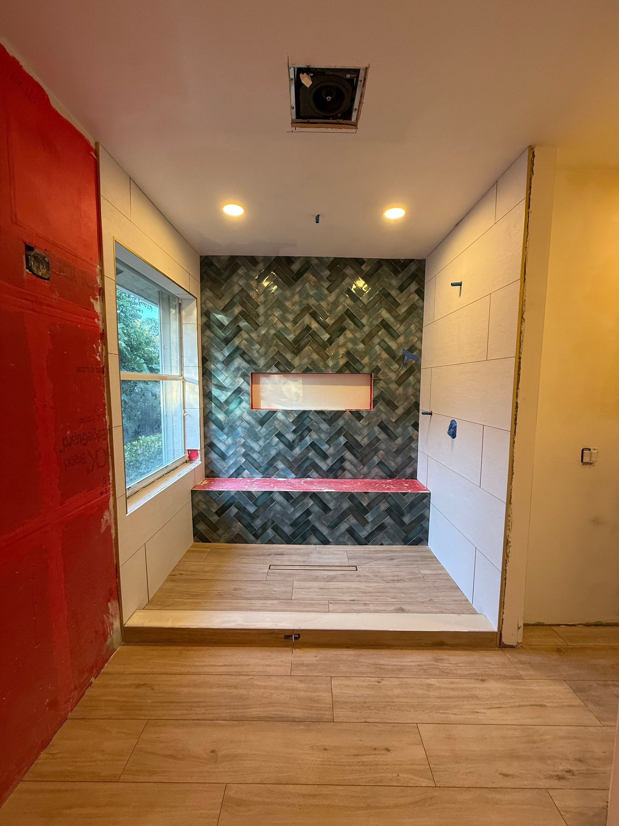 Master Bathroom, Main Floors & Powder Room - Delray Beach by Hevi Tile
