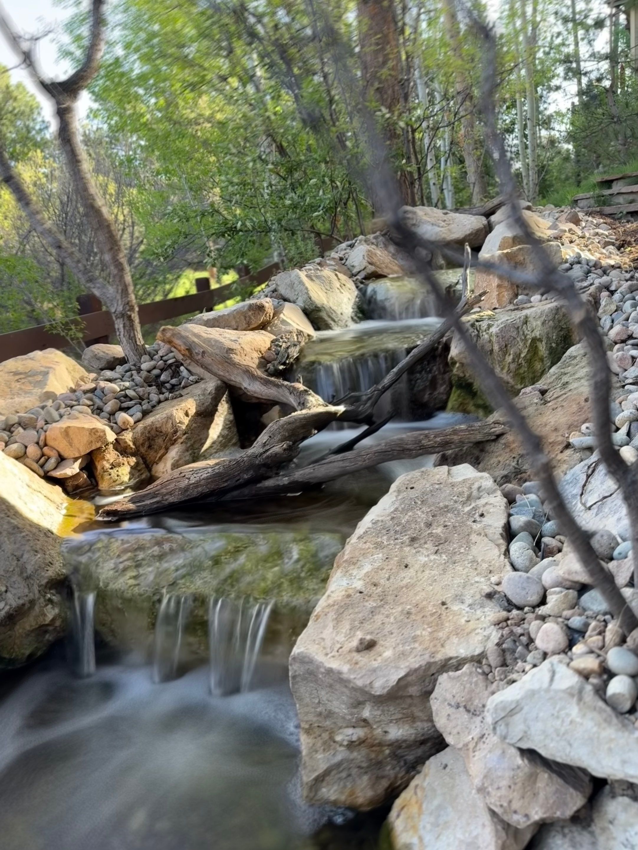 Pondless in Castle Pines by JRM landscape & design
