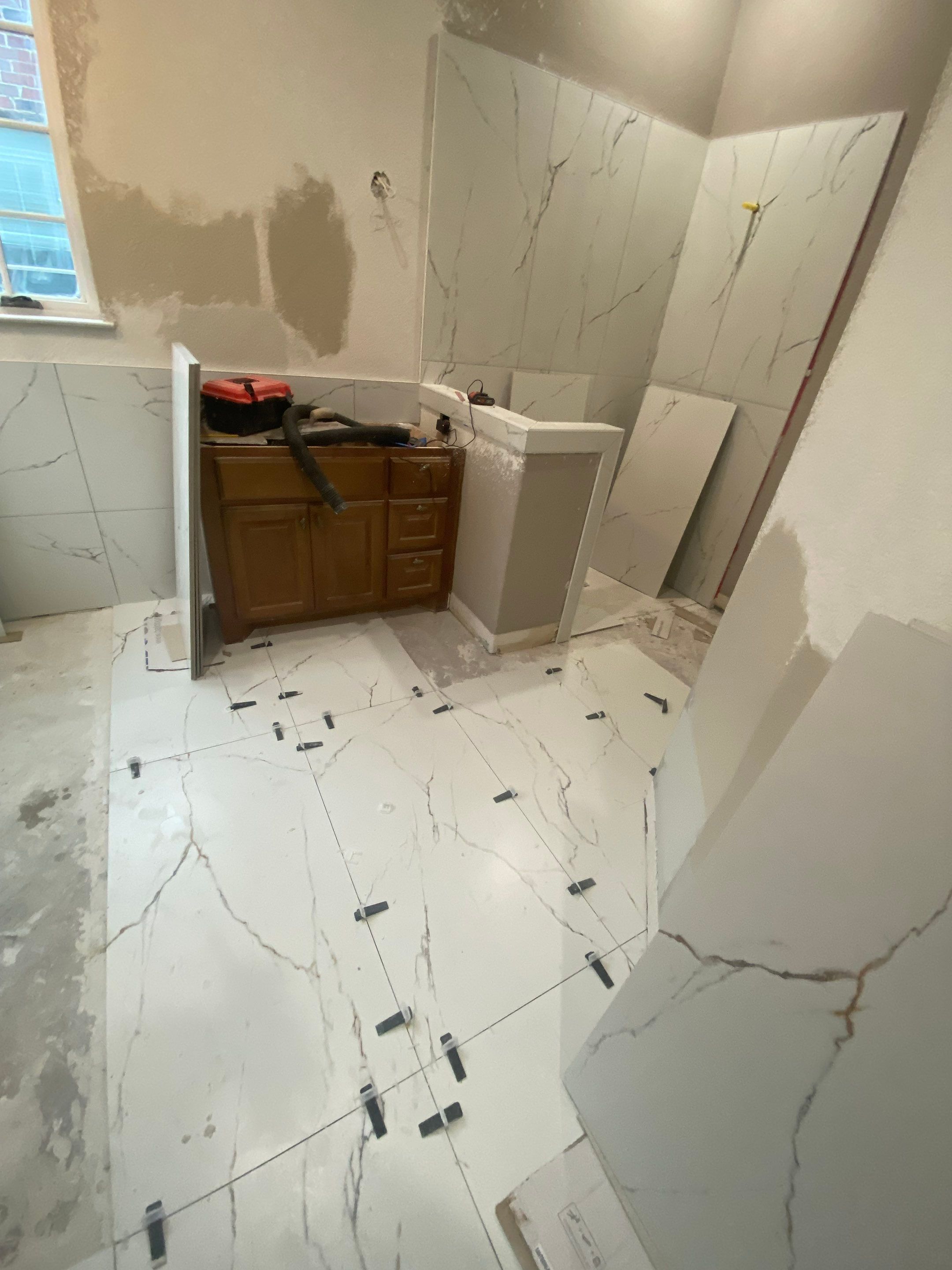 Bathroom Remodel and Closet in Cinco Ranch, TX by SophAlx LLC