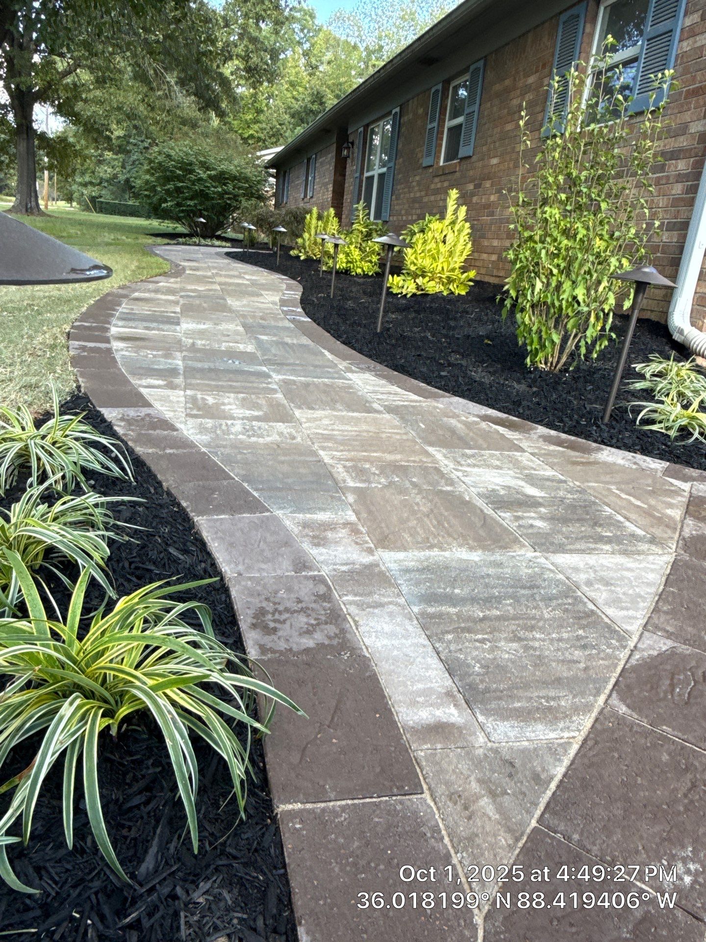Front Entry Enhancements and a Back Deck Upgrade by Elite Proscapes LLC