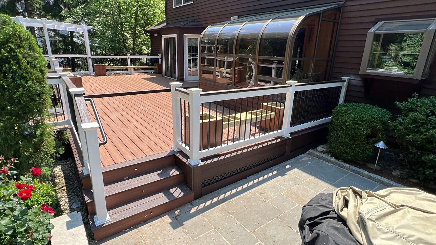 Deck resurface in Berkeley heights  by deck guardian