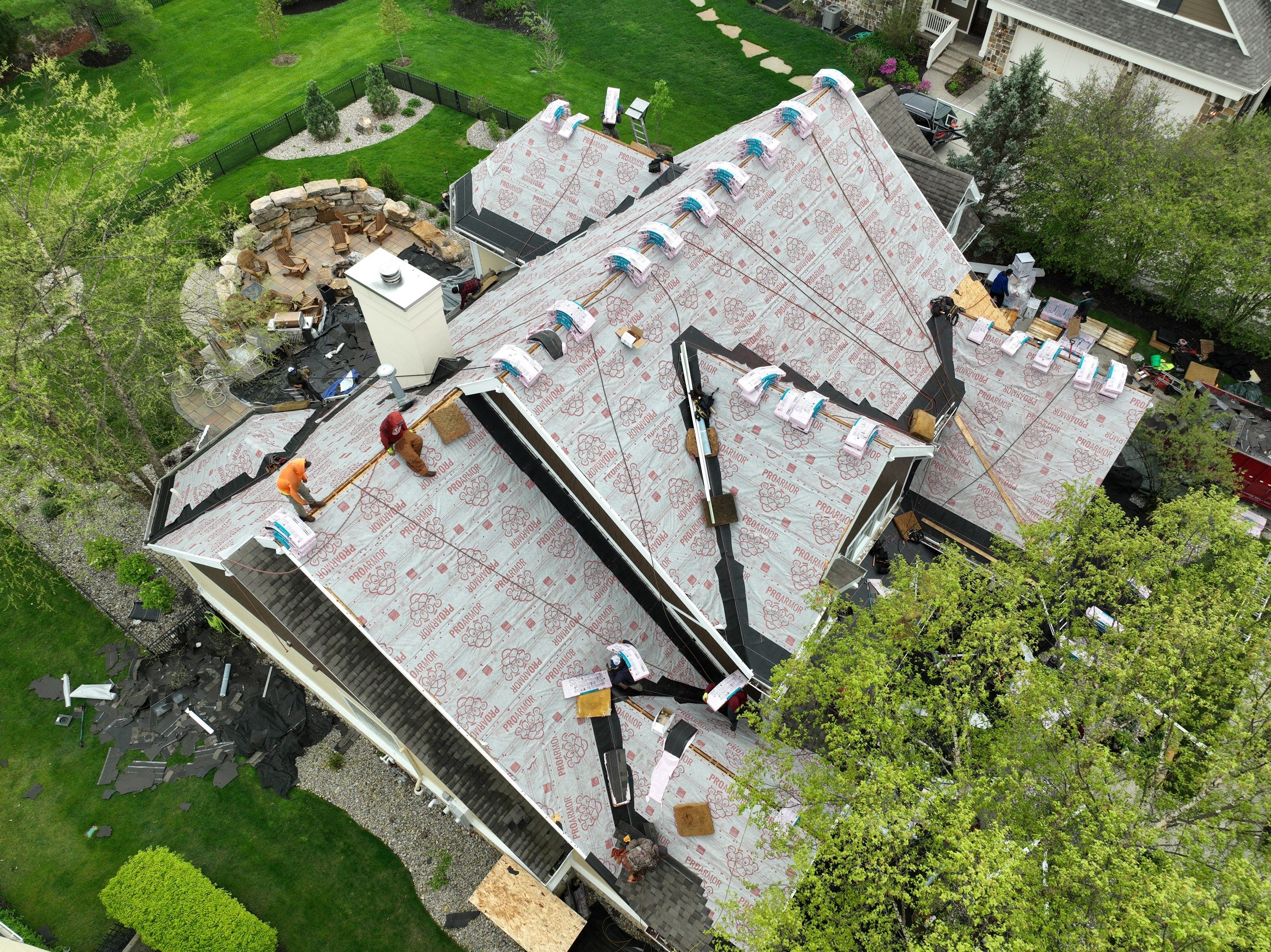 Roof Damage using Owens Corning Duration Storm by 317 Roofing & Restorations