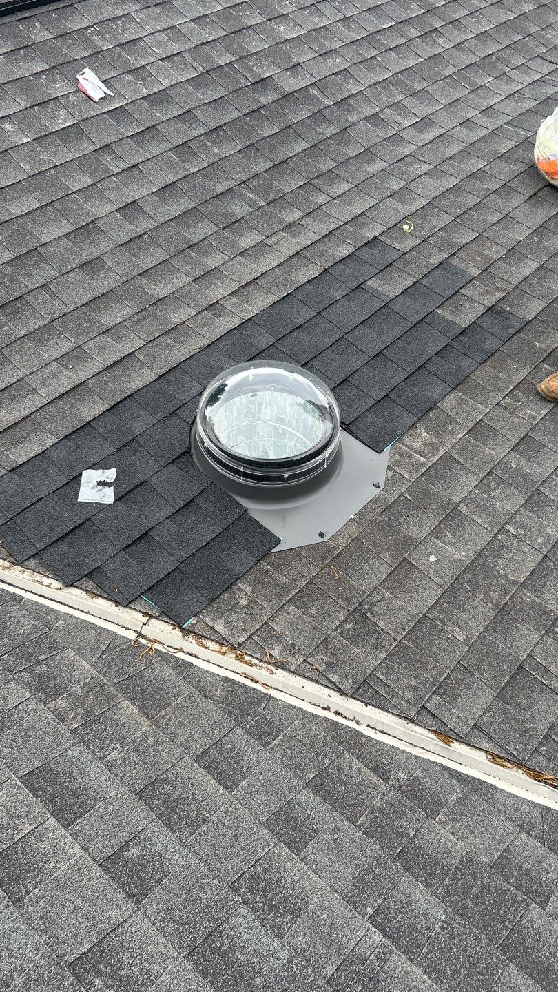 Sun tunnel Replacement in Oklahoma City by McCann's Roofing and Construction