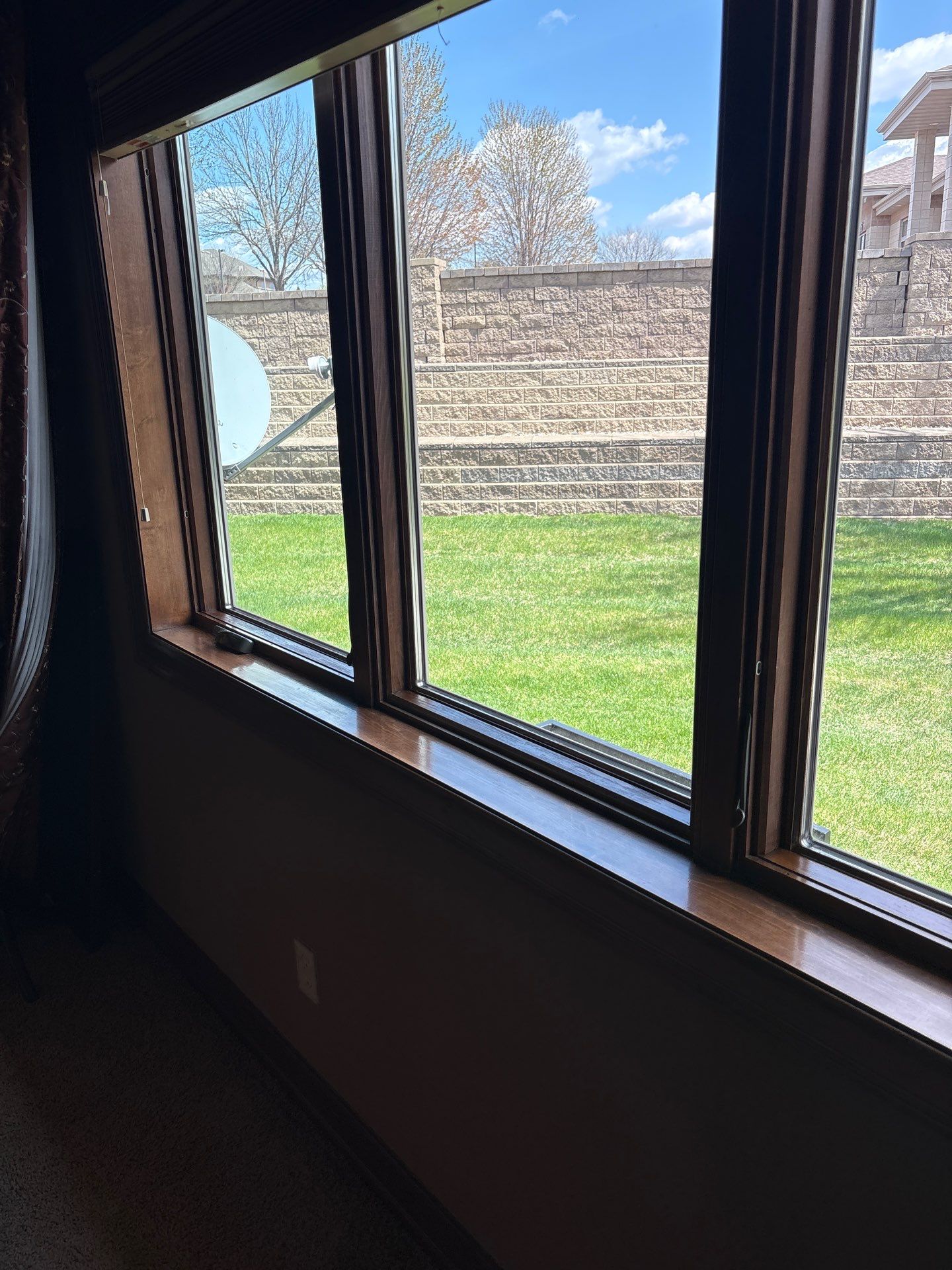 Interior Wood Window Trim and Door Frame Finishing in Sioux Falls by Select Painting, Coatings & Garage Cabinets