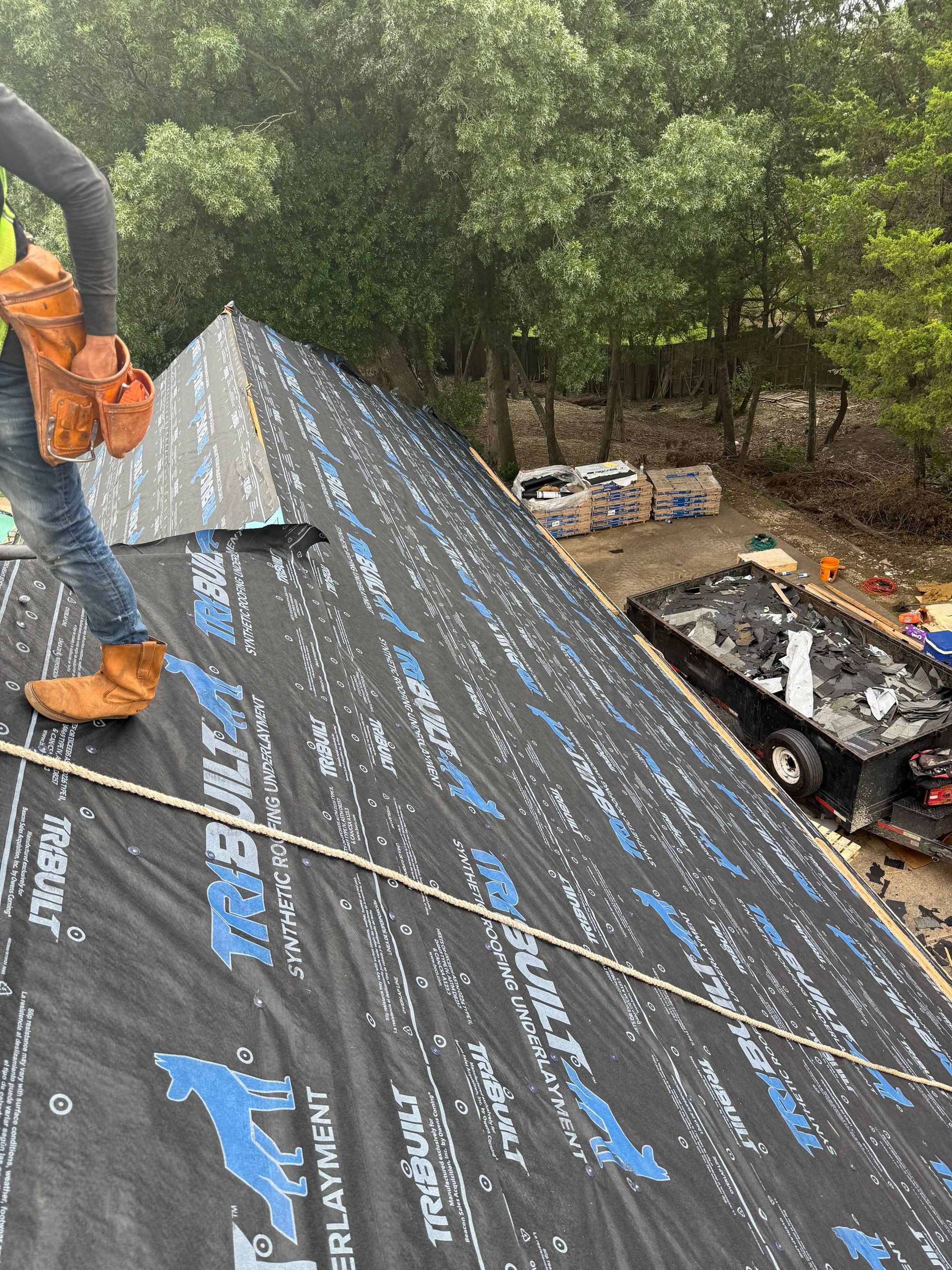 Project in DeSoto by Rhino Roofing and General Contracting, LLC