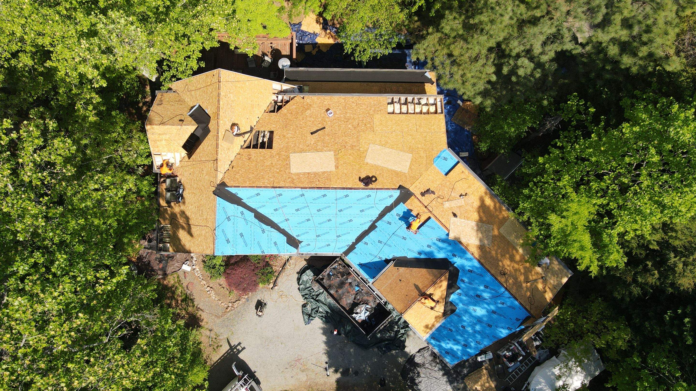 Residential Roofing Installation using  TAMKO Titan XT Rustic Redwood by RISE Roofing & Restoration, LLC