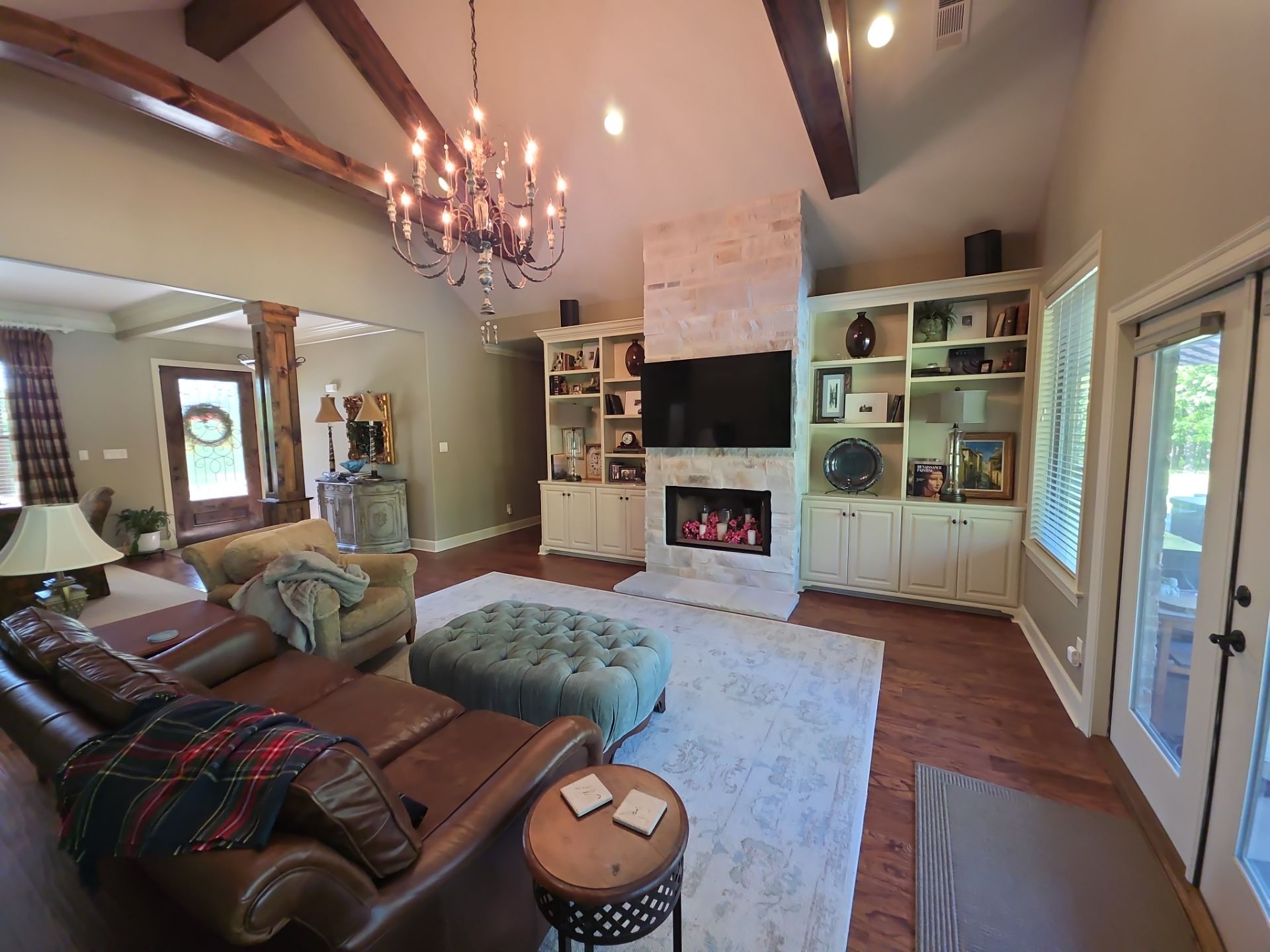 Little Rock Fireplace Remodeled by Atlas Stone 