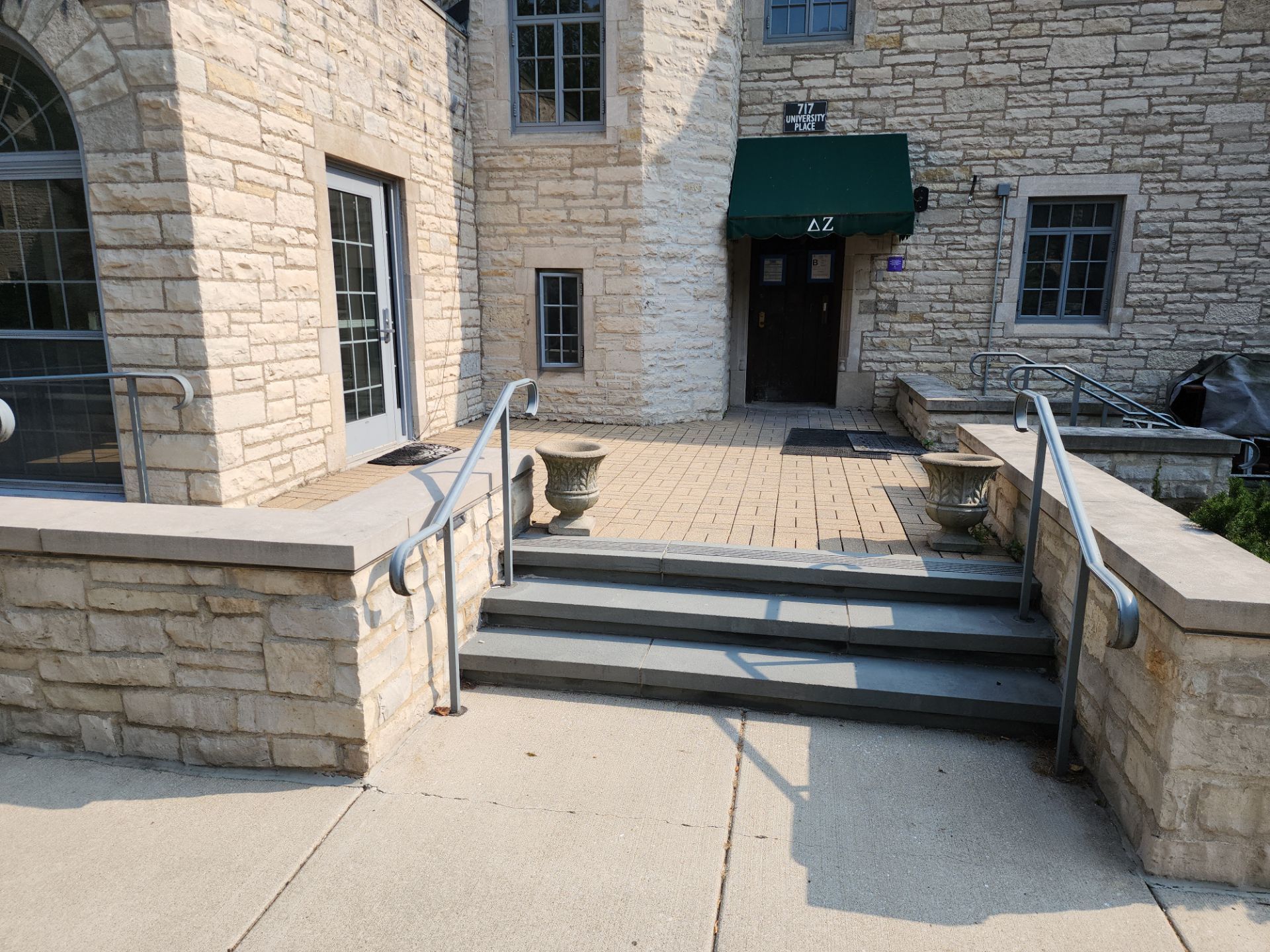Brick paver cleaning. by Northern Power Washing LLC.