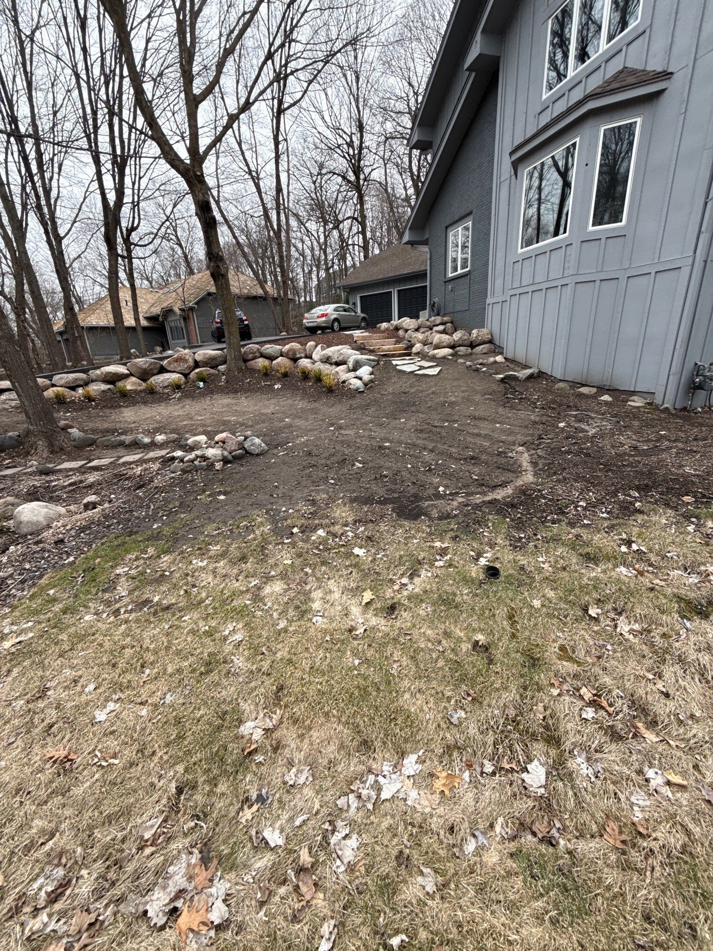 Steps by Sota landscaping