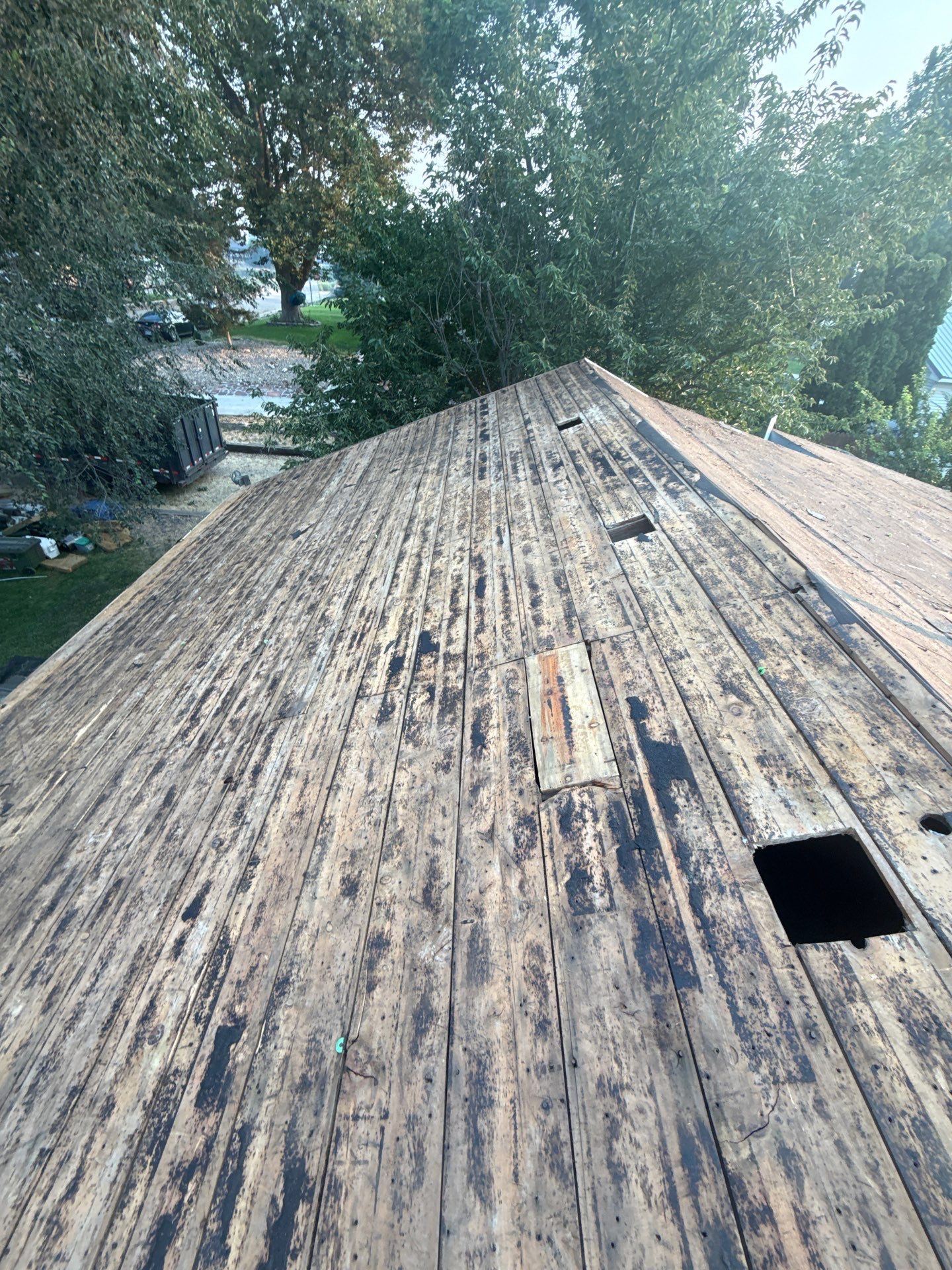 Parma Residential Roof Replacement with Gray Architectural Shingles by Olive Roofing
