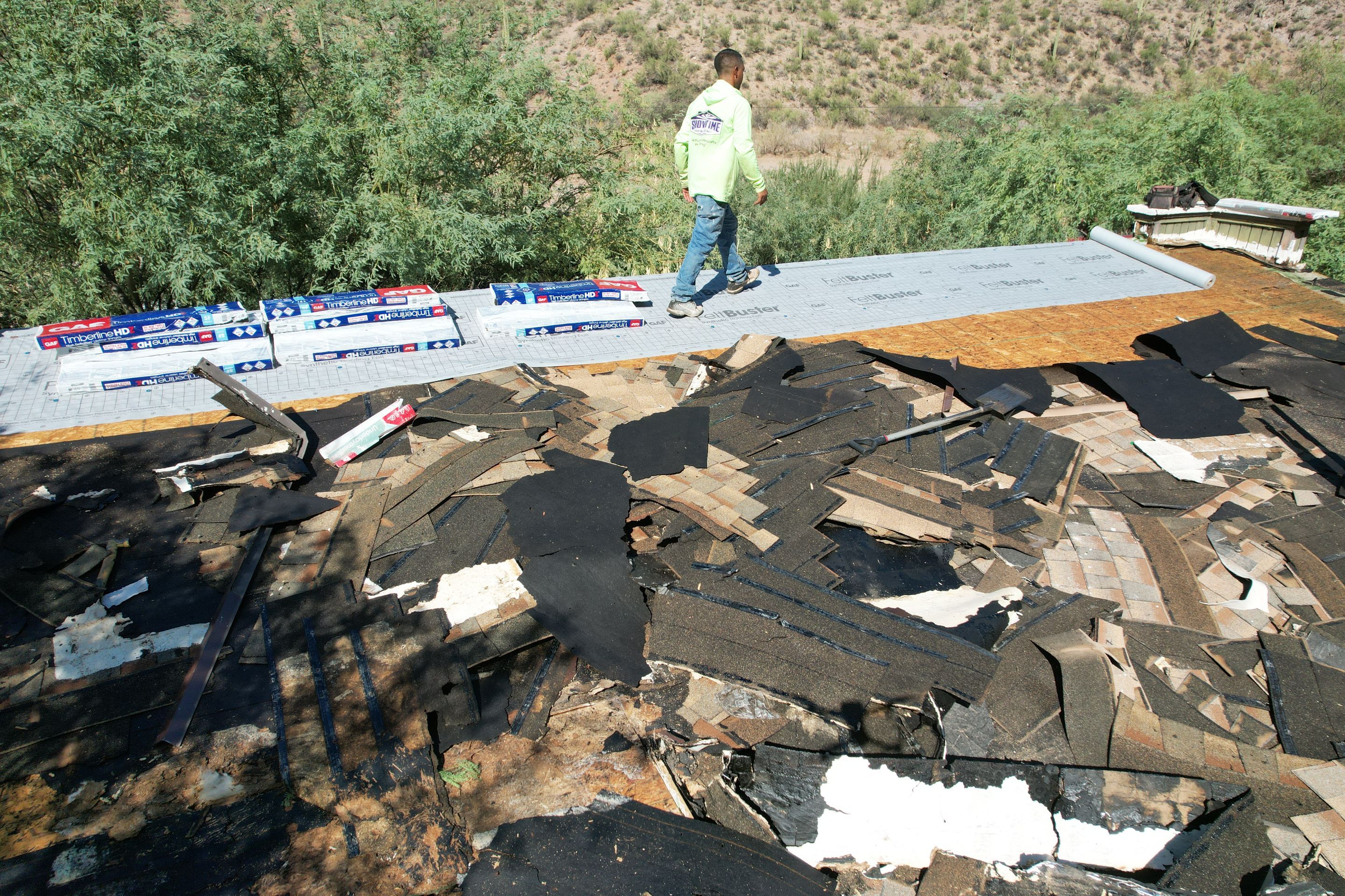 Project in Morristown, AZ by Showtime Roofing & Coatings LLC