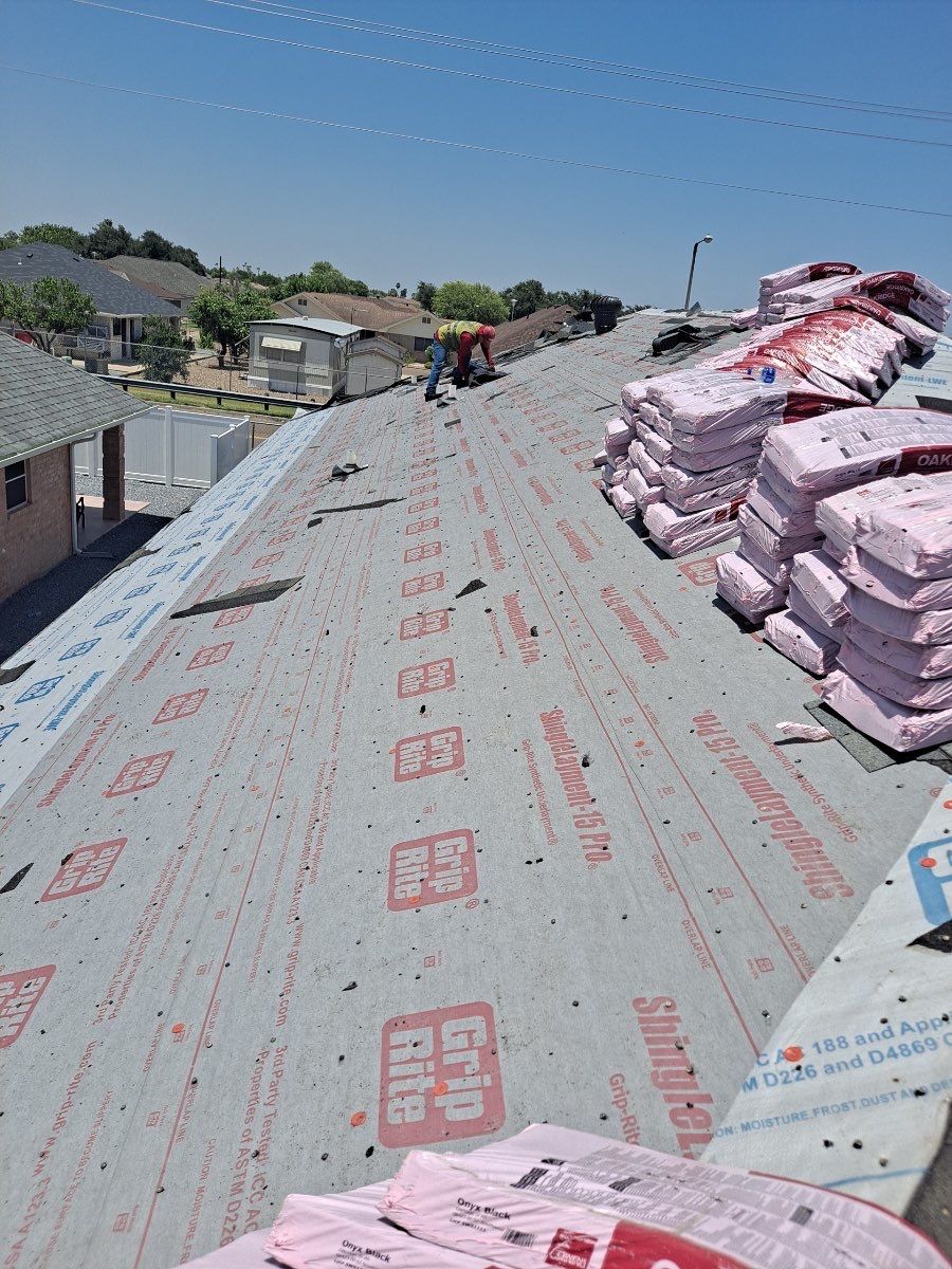 Mission Roof Project by Bison Roofing  