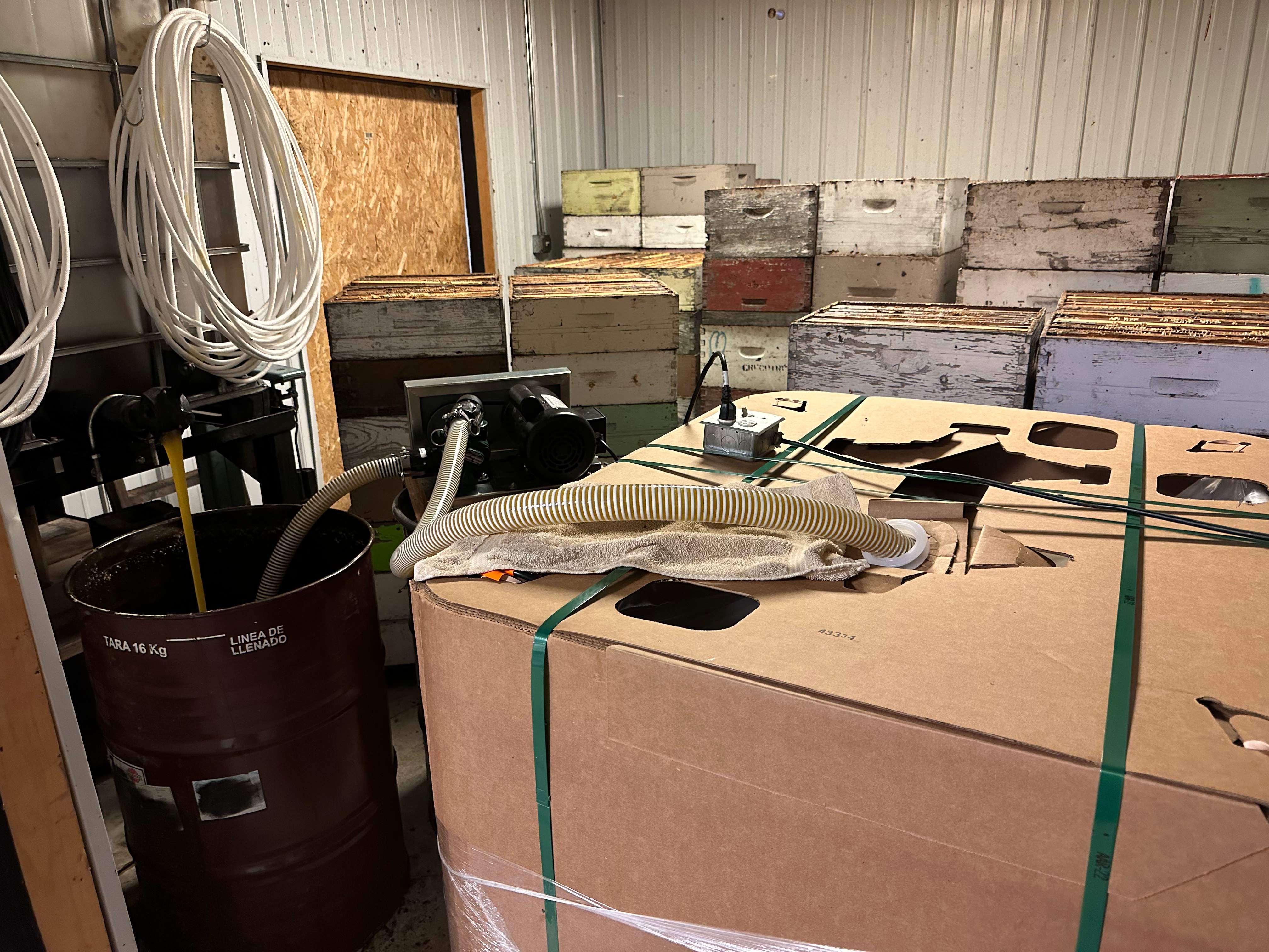 BeeGirl's Honey House in the Midwest by Rockwall Honey Bee Company