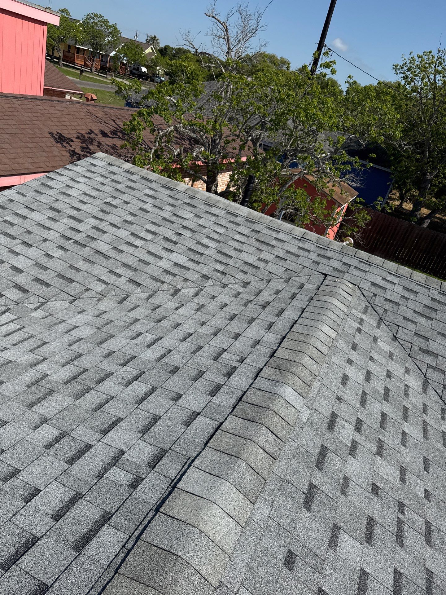 Perfectly Pink in Rockport Texas by Bayfront Roofing and Construction
