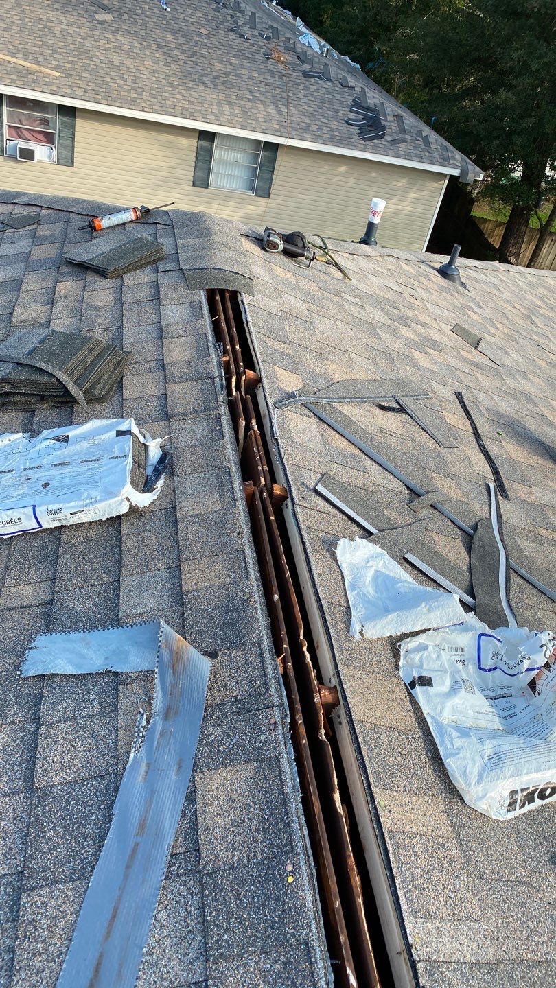 Commercial Roofing Installation using Roof Replacement by American Roofing & Construction LLC