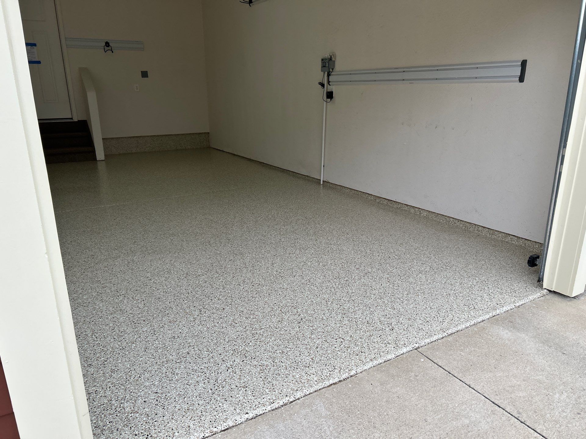 Driftwood Coating in South Bend! by Innovative Spaces / Innovative Concrete Coatings