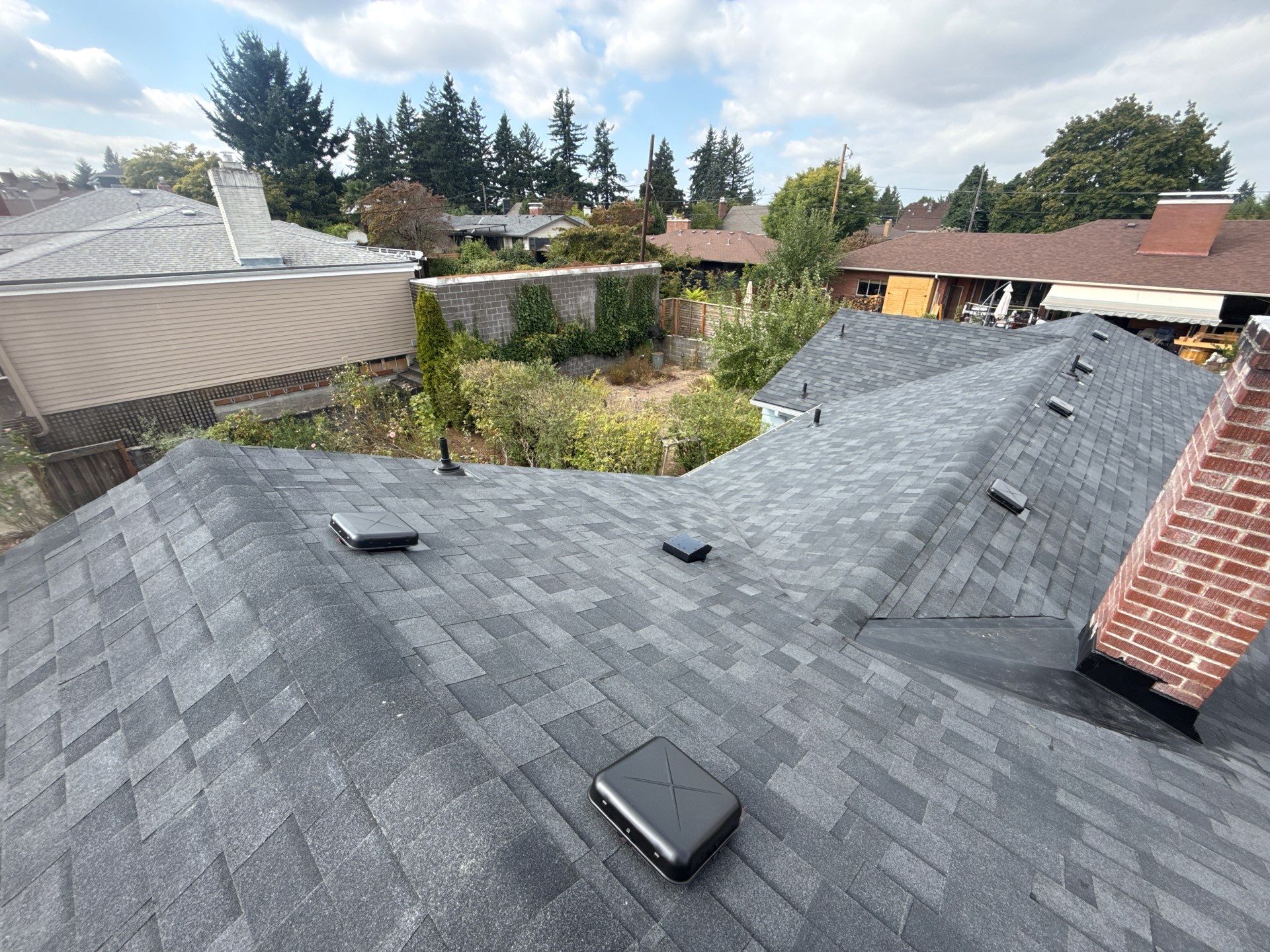Project in Portland by Tom Leach Roofing