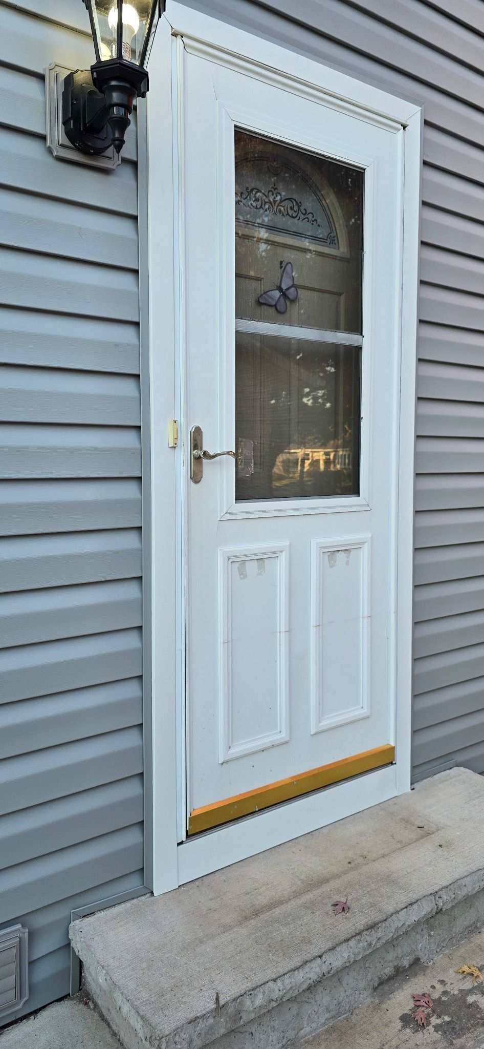 Siding Replacement with Vinyl Siding in Granite Gray by Gellings Roofing & Siding
