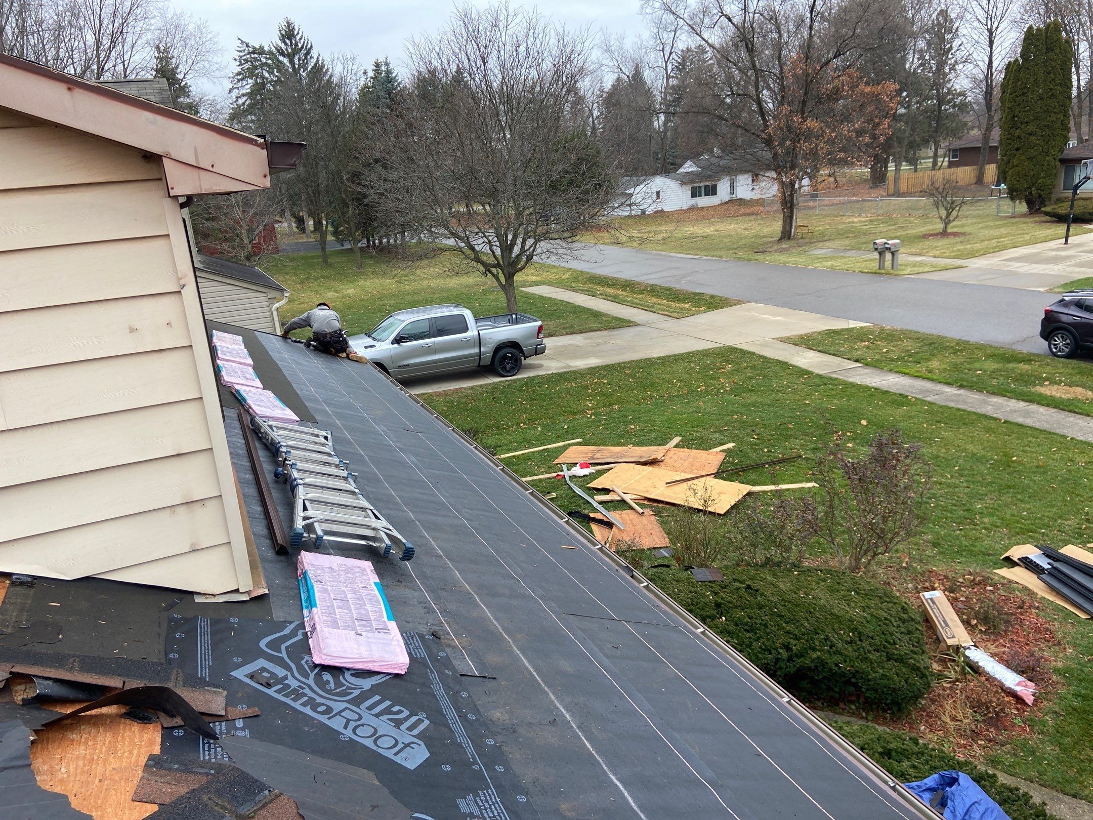 Roof Replacement using Owens Corning by 180 Contractors