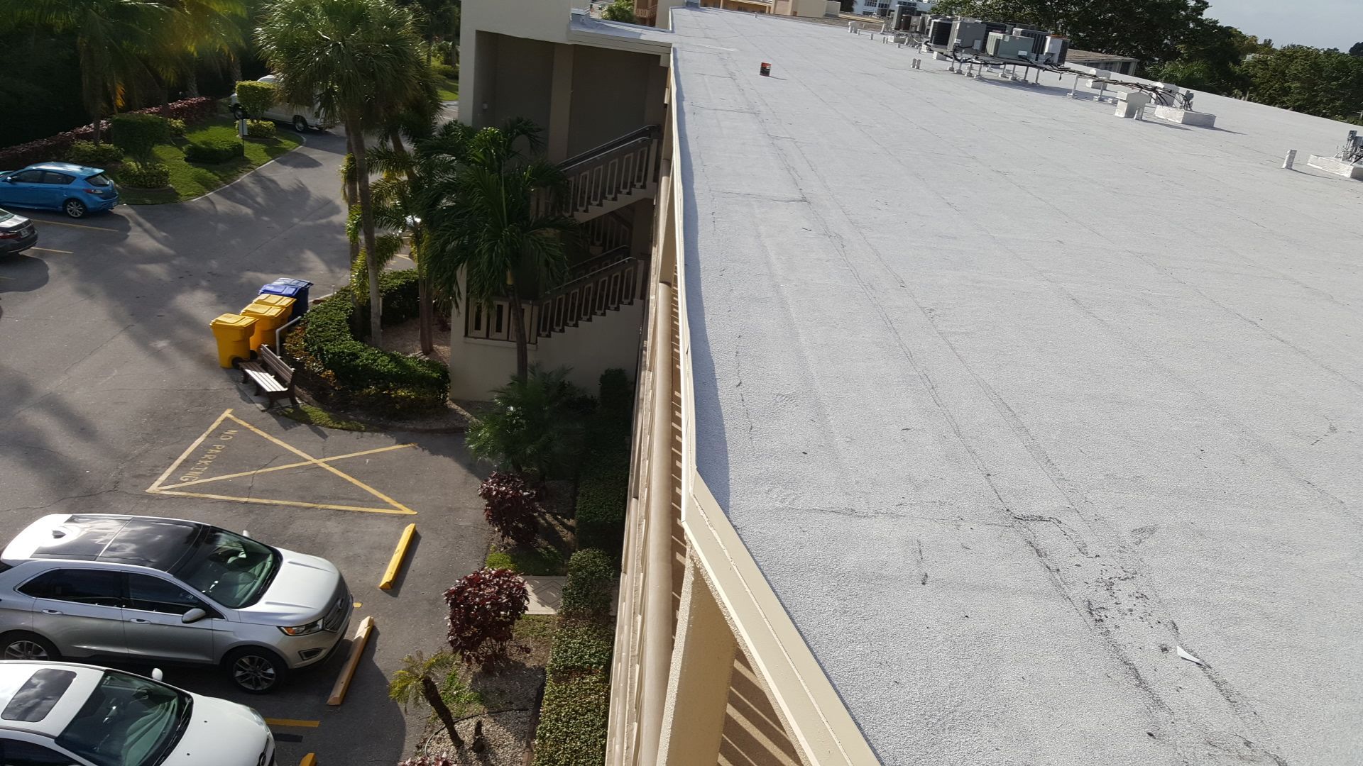 Commercial Roof replacement using Certainteed Flintlastic SA Roofing System by Aastro Roofing