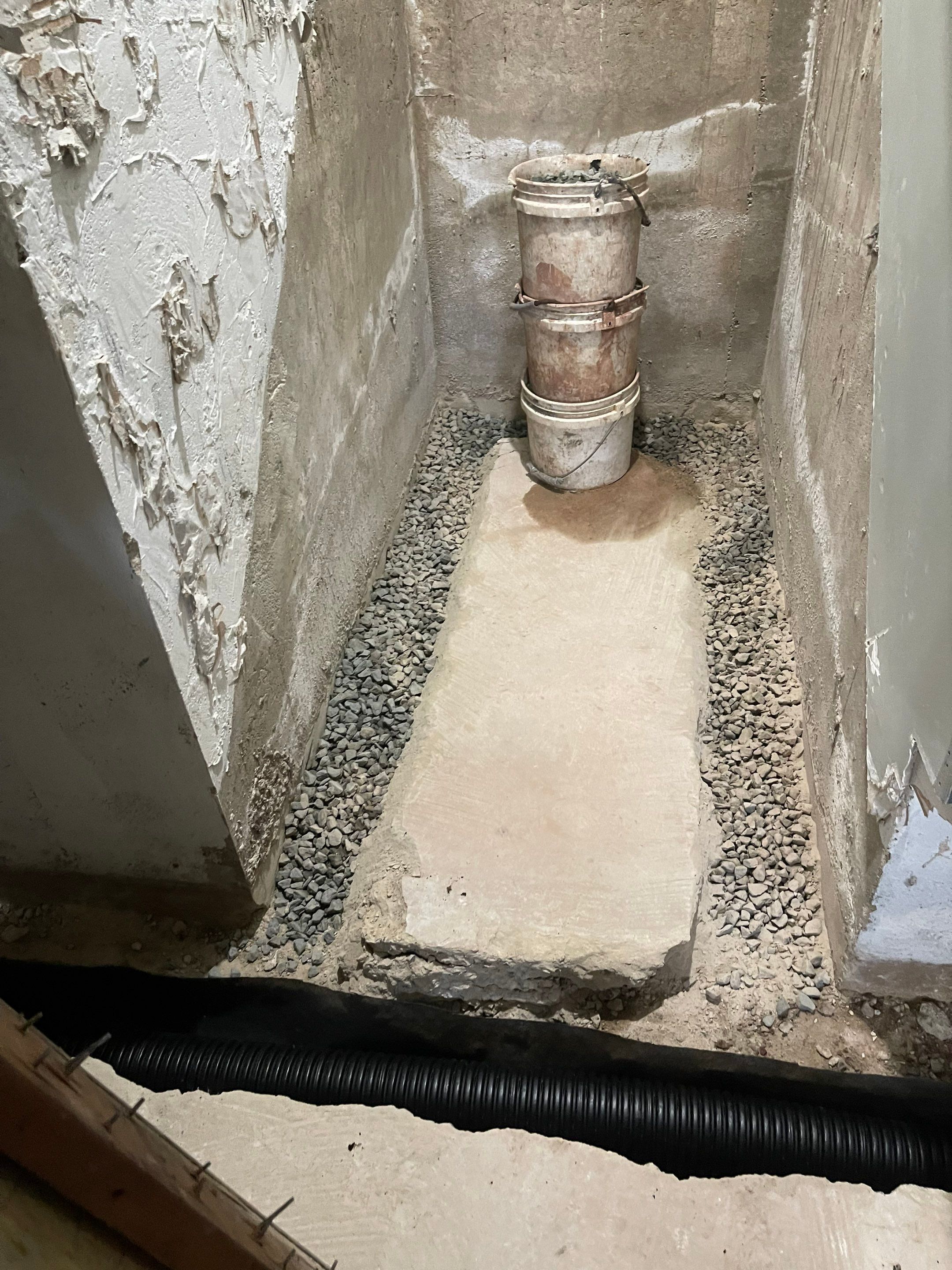 Interior French Drain in Somerset, NJ by Pure Service Pro, LLC 