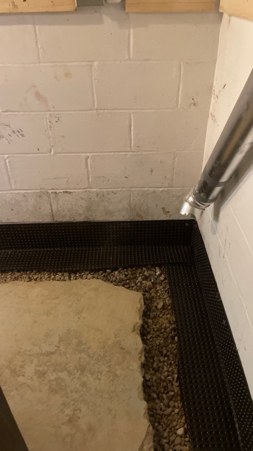 Waterproofing for our neighbor Heather by Waterproofing Northeast