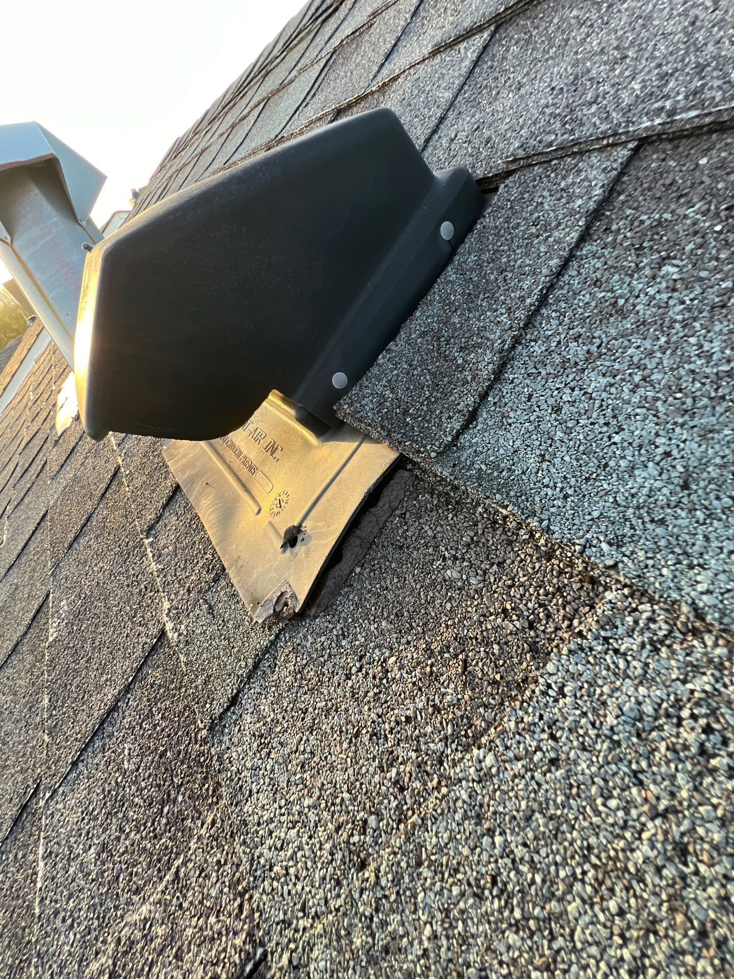 Hail Damage using Owen's Corning Duration (Lifetime) Shingles by Roof Repair Company