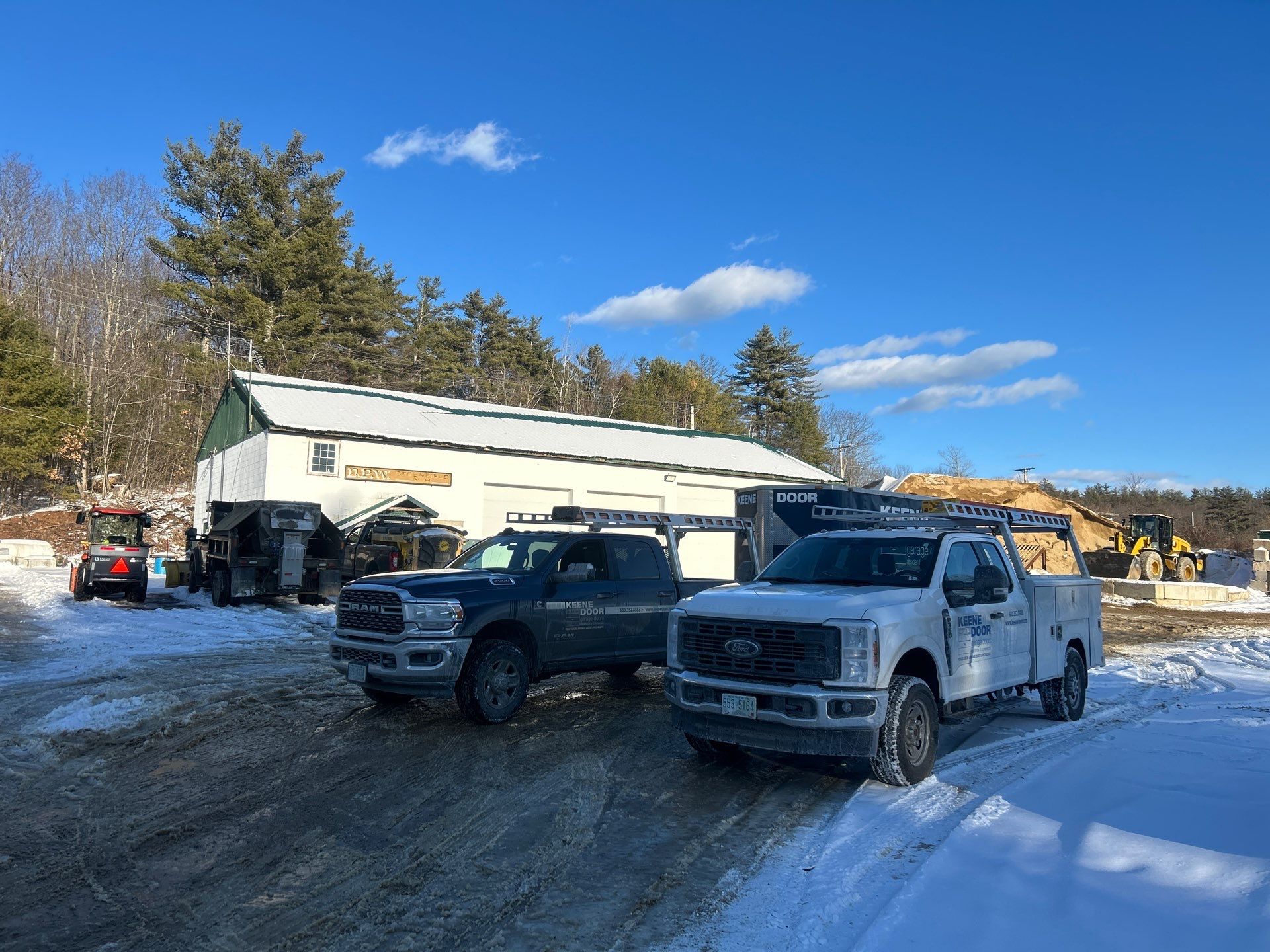 Door Installation using Raynor Commercial Aspen Garage Door by Keene Door