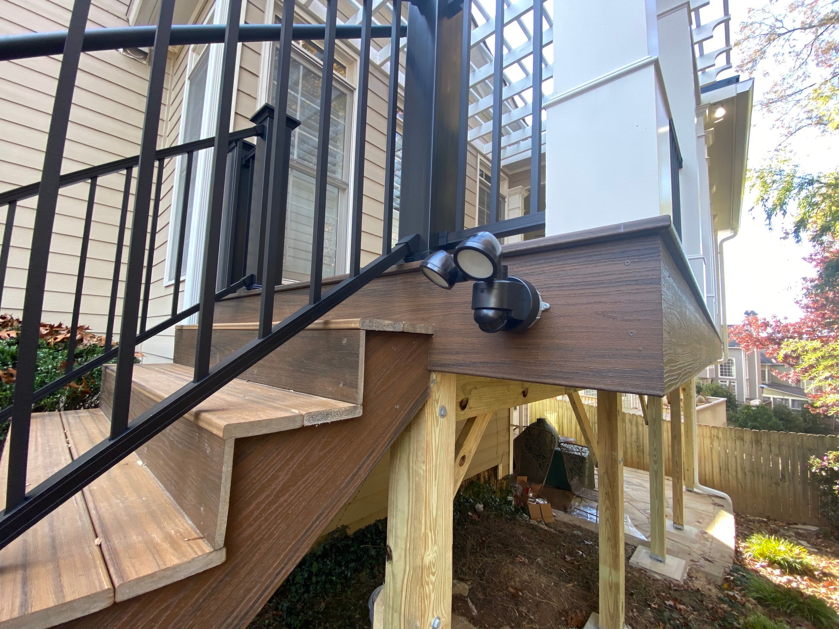 Smyrna Composite Deck and Covered Porch Renovation by Swift Home Renovations